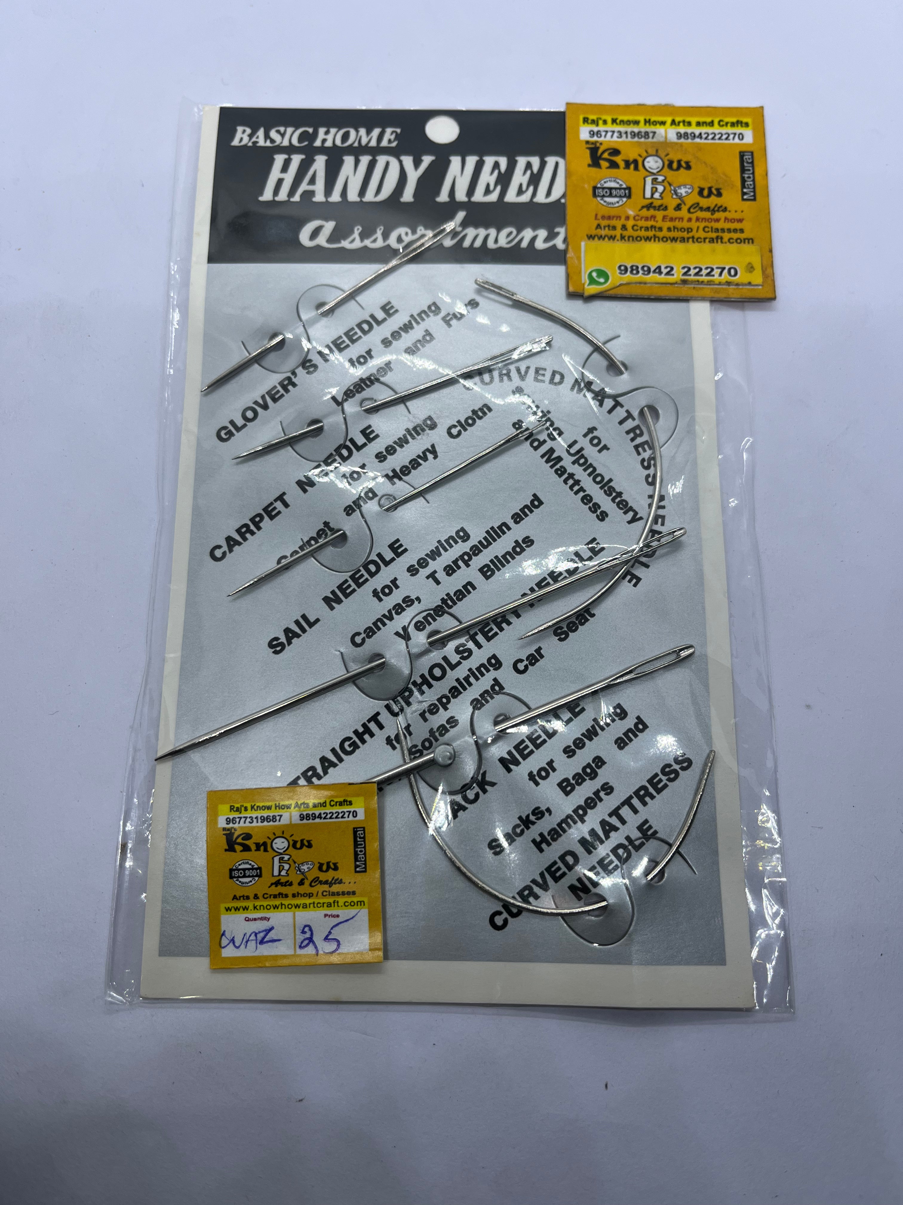 Handy needle assortment