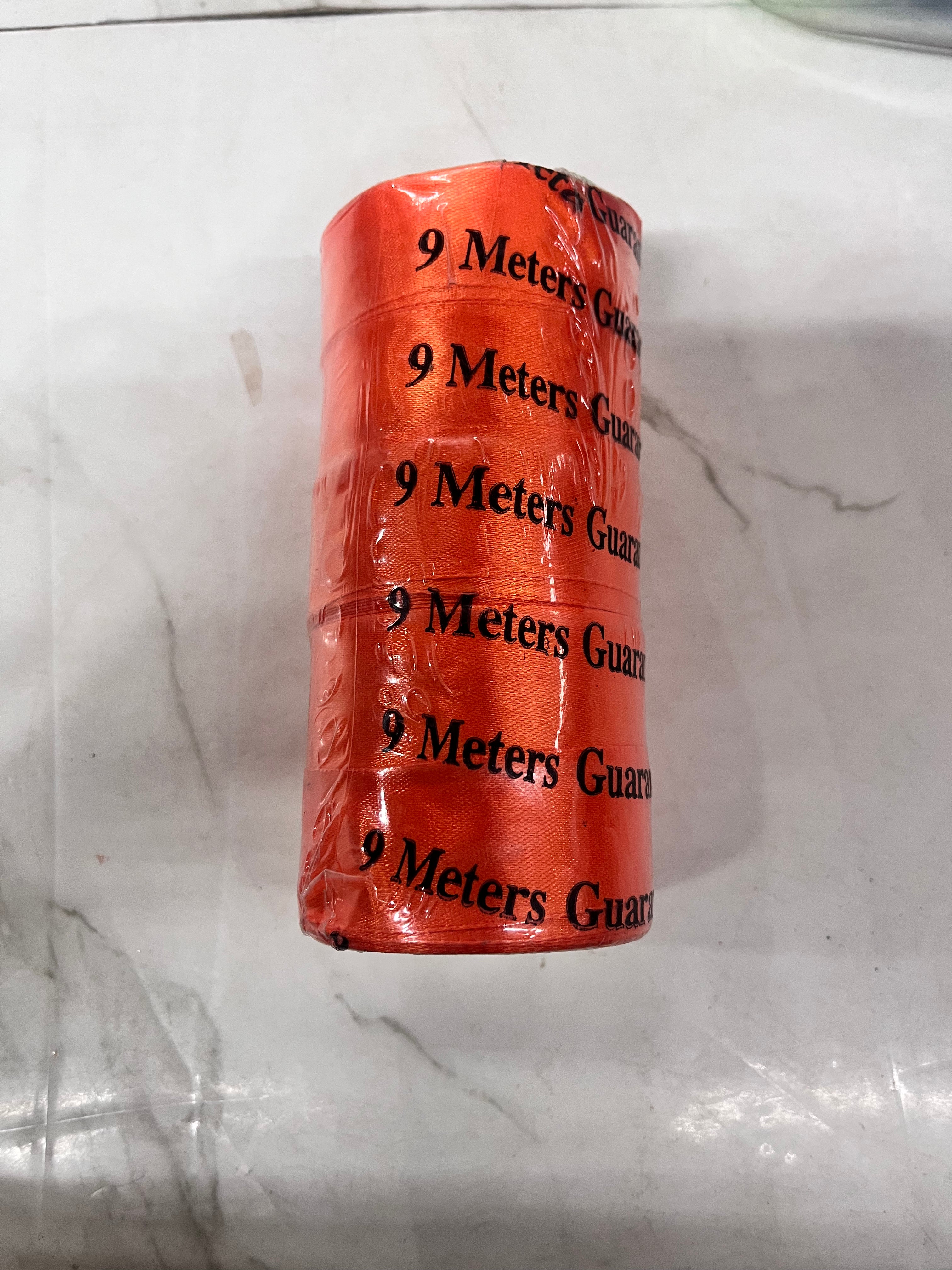 Satin ribbon-Orange 1 inch