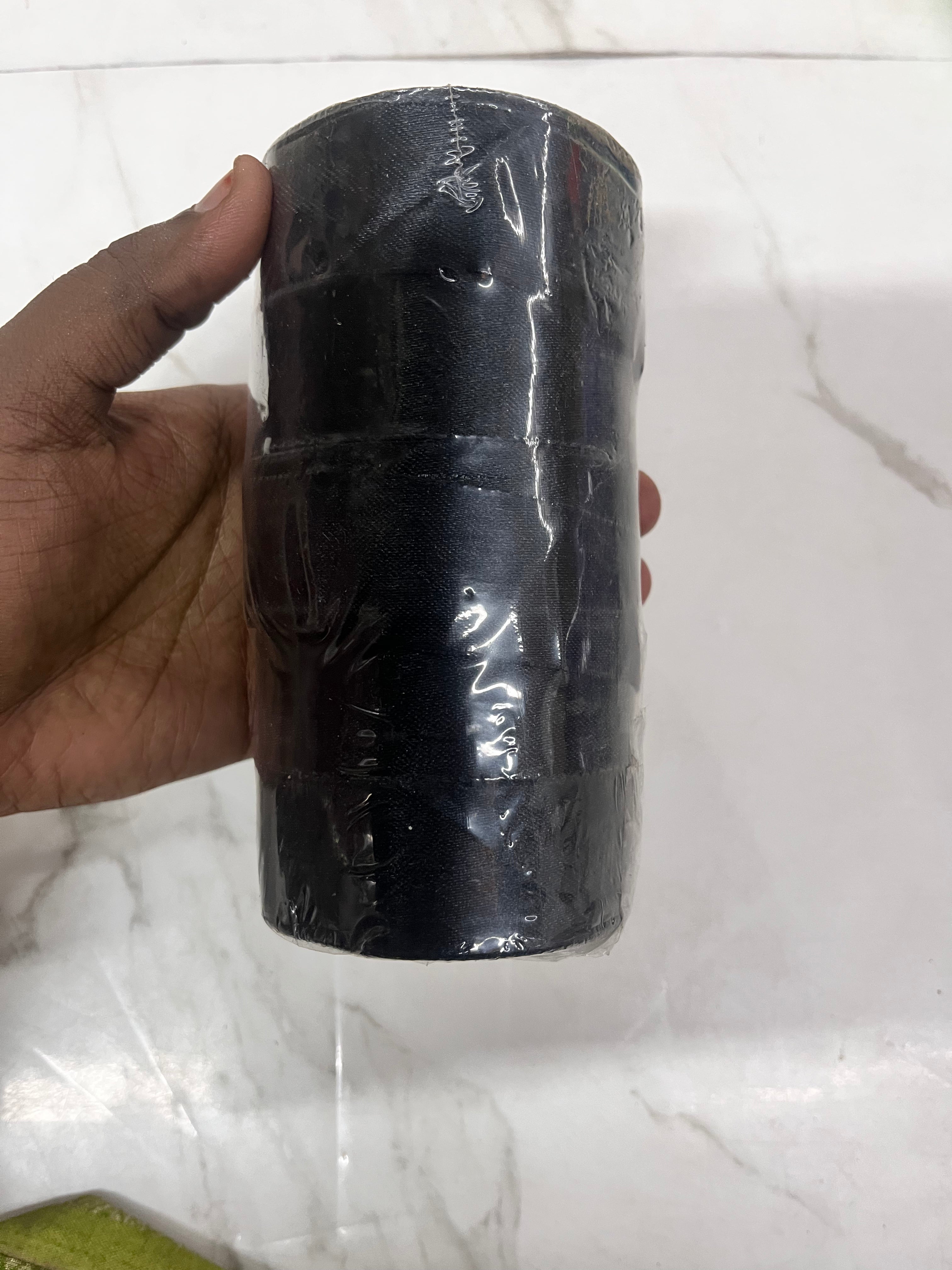 Satin ribbon-black 1 inch