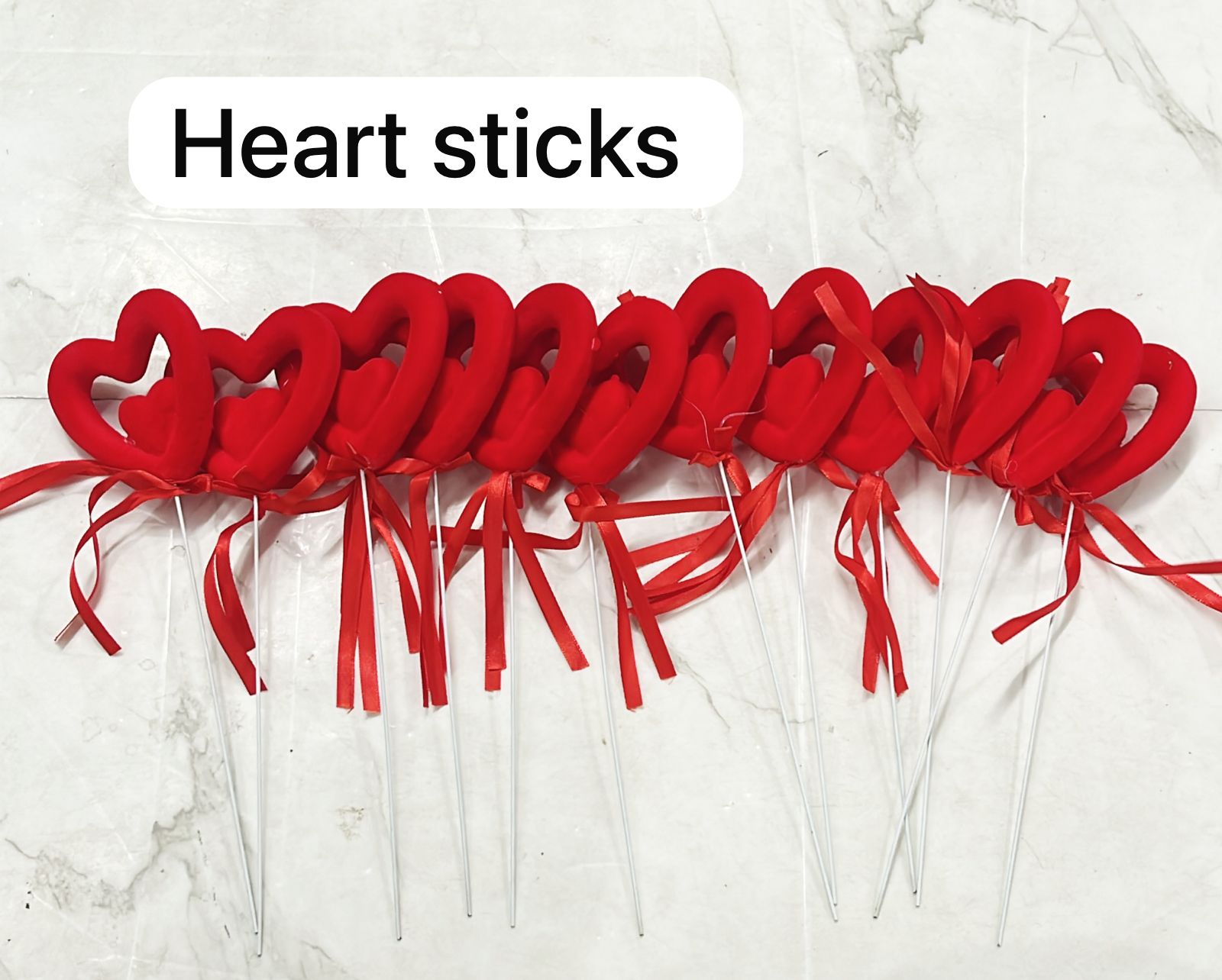 Valentine’s Day heart in heart sticks-3piece pack