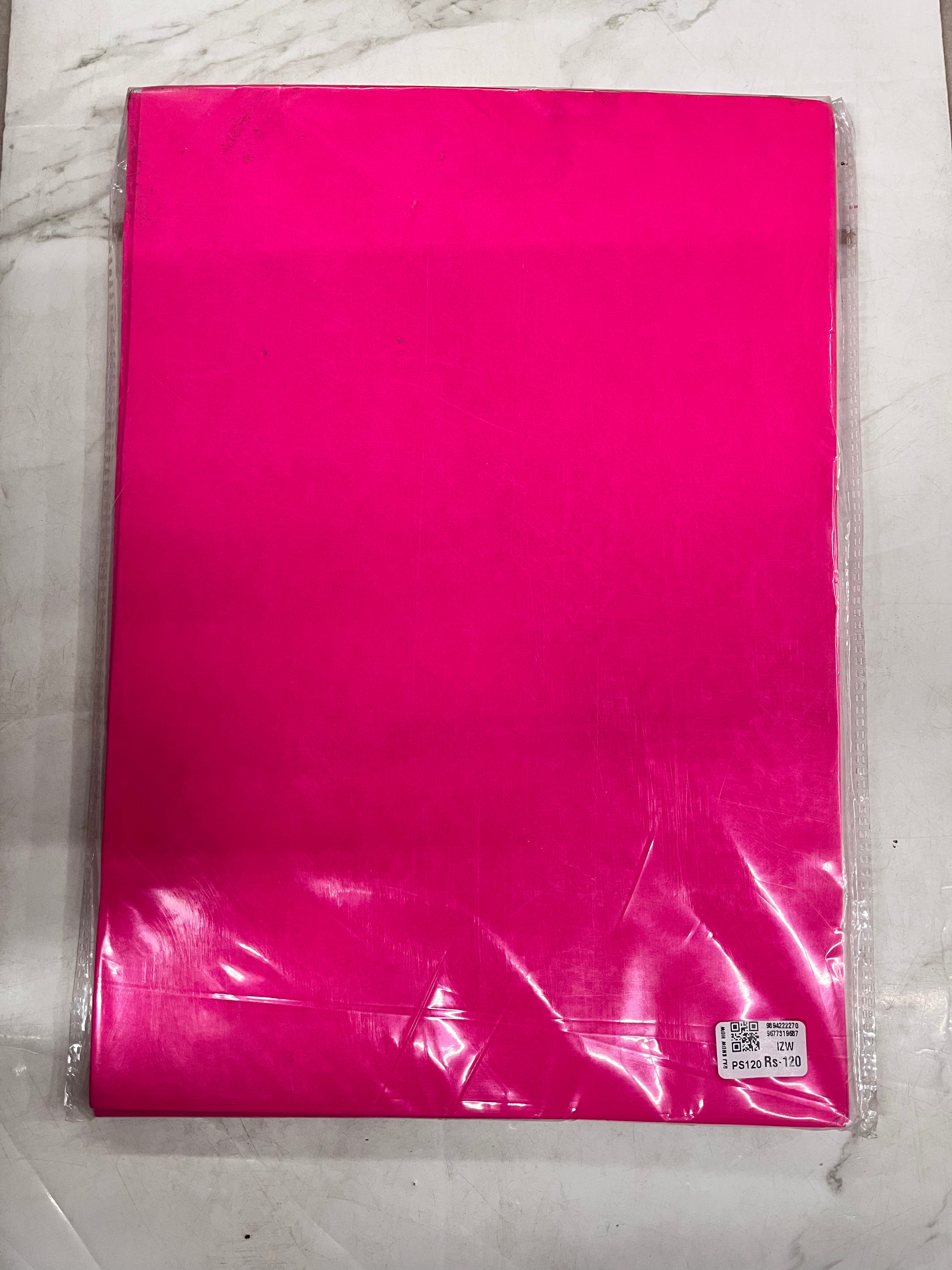 Craft single Colour paper A4 size 100sheets-1pack different colours available