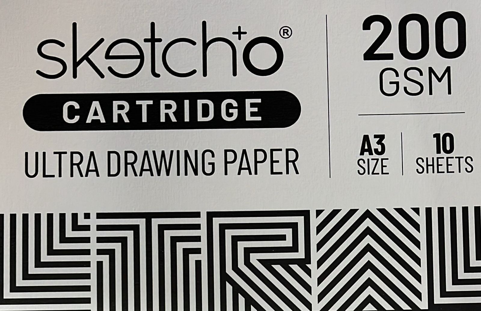 Sketcho ultra cartridge drawing paper 200gsm (A3&A4)-1pack