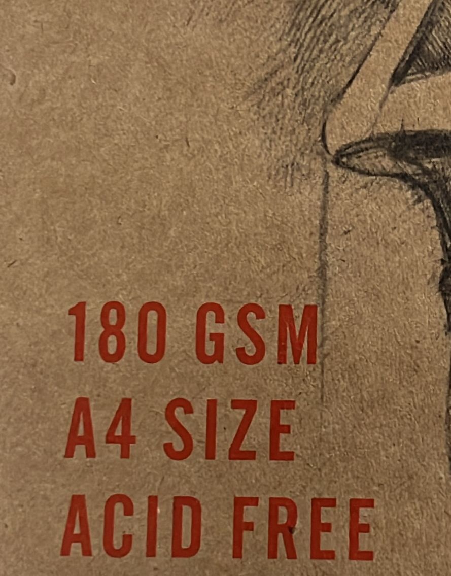 Anupam khakhi Kraft loose sheets 180gsm  (A3&A4)-1pack