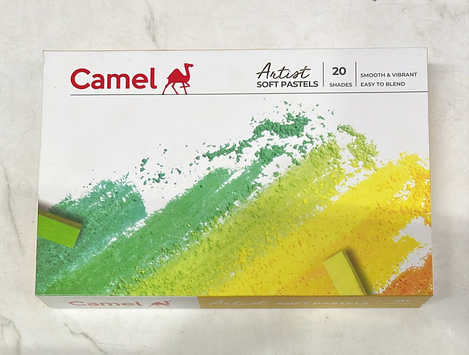Camel Artist soft pastels 20 shades -1pack /9673