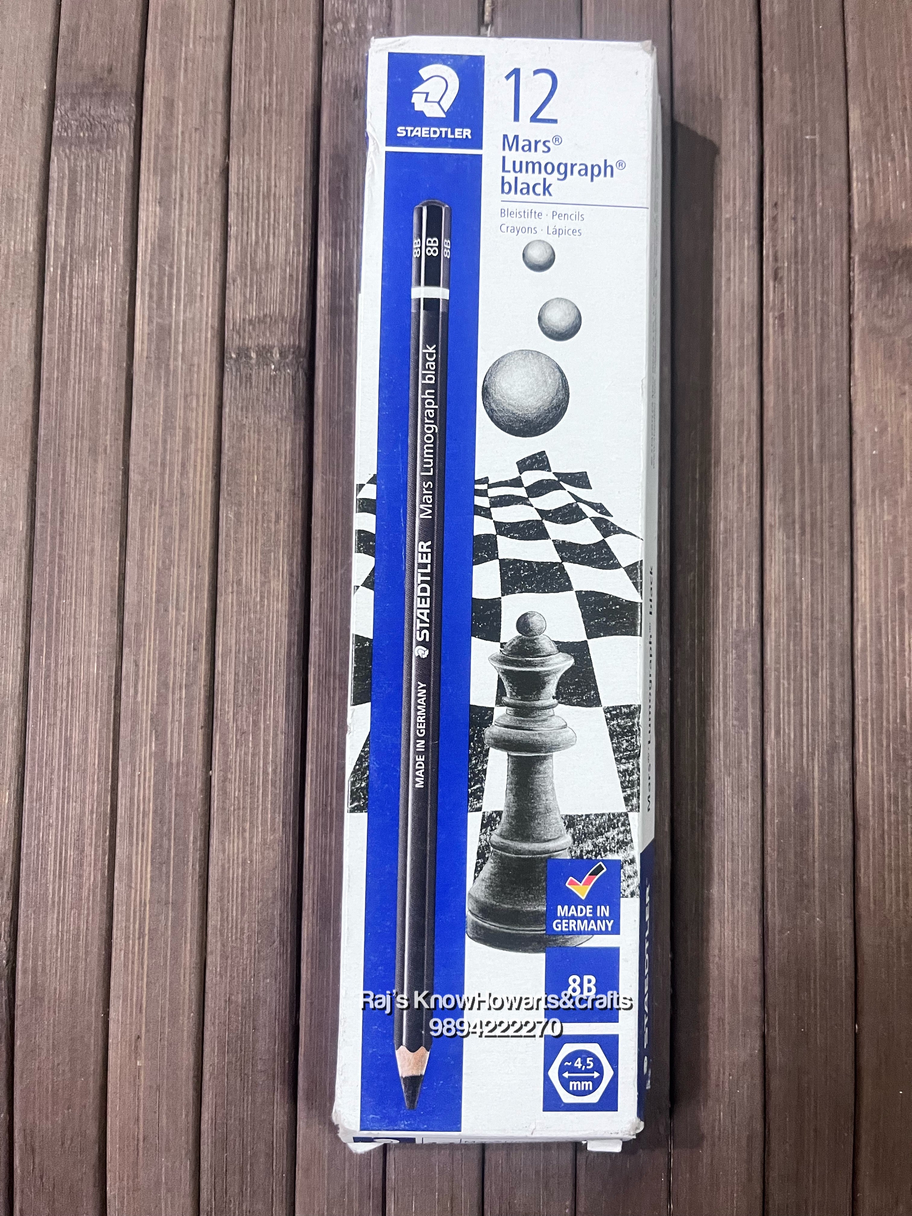 Staedtler Pencil Black -8B