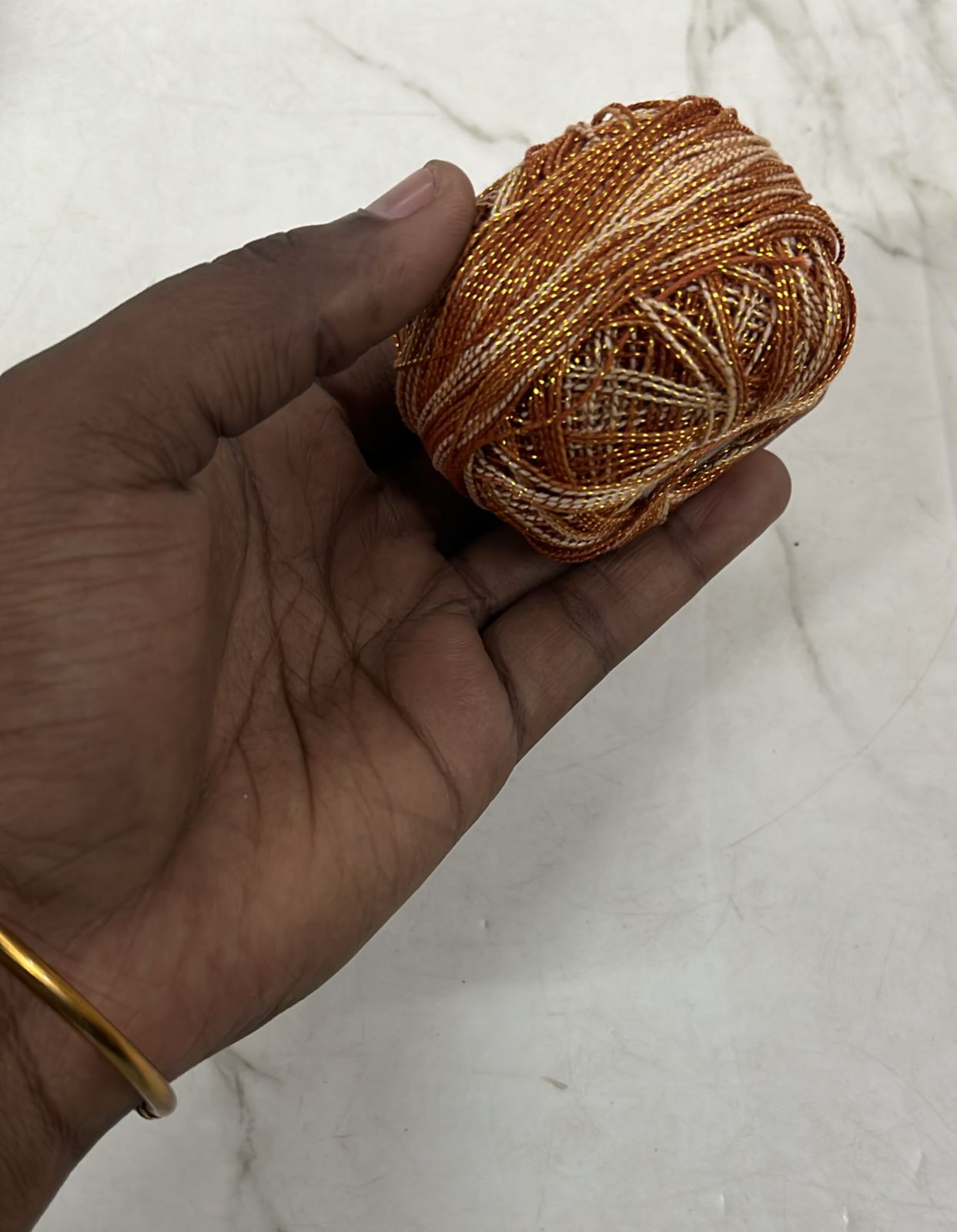 Metallic crochet thread assorted 8colours pack -CTH
