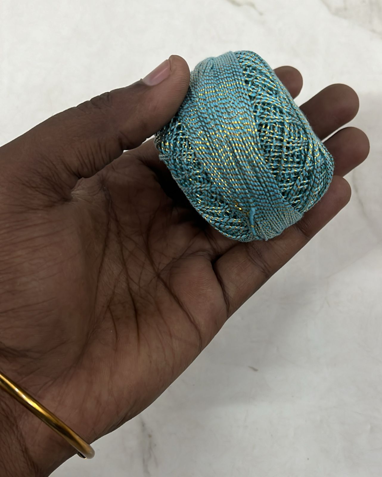 Metallic crochet thread assorted 8colours pack -CTH