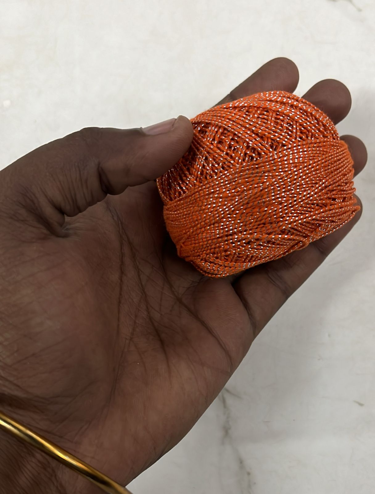 Metallic crochet thread assorted 8colours pack -CTH