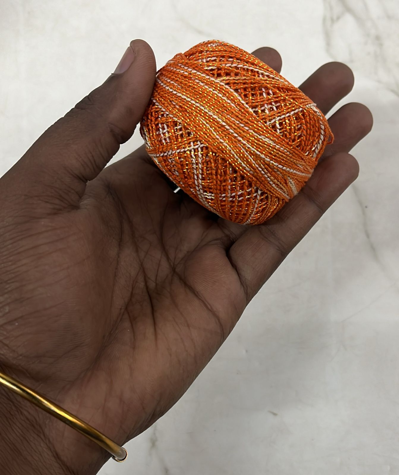 Metallic crochet thread assorted 8colours pack -CTH