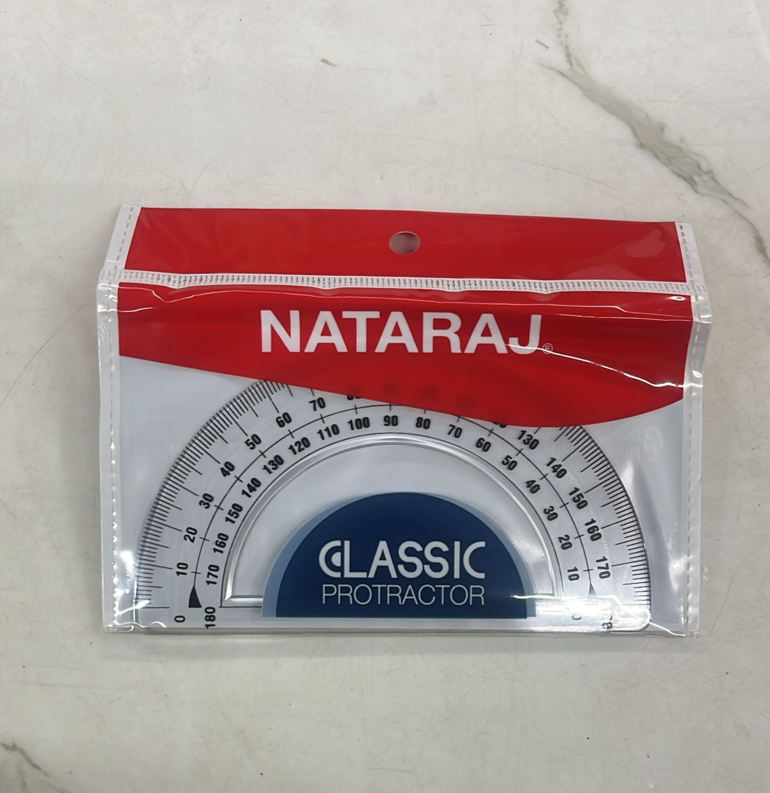 Nataraj classic protractor 10piece -1pack