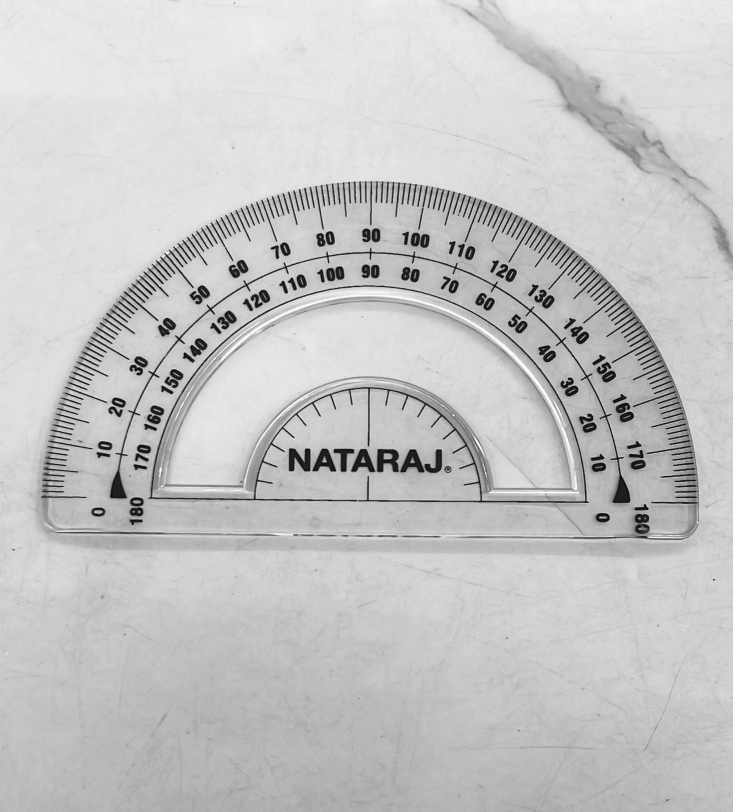 Nataraj classic protractor 10piece -1pack