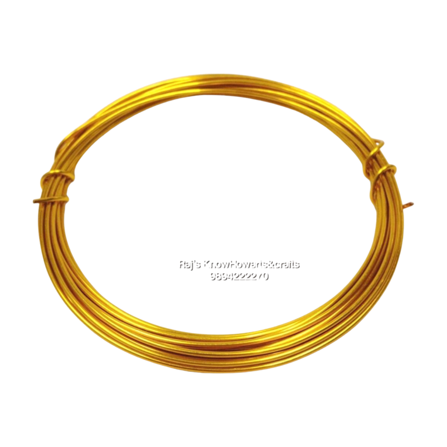 Brass golden plated wire - GOLD ALUMINIUM WIRE- GWI