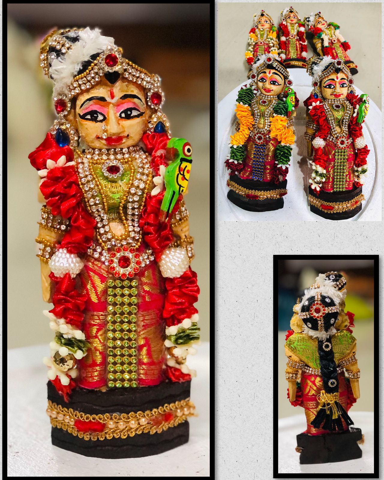 MARAPATCHI MEENAKSHI/AANDAL 6 INCH