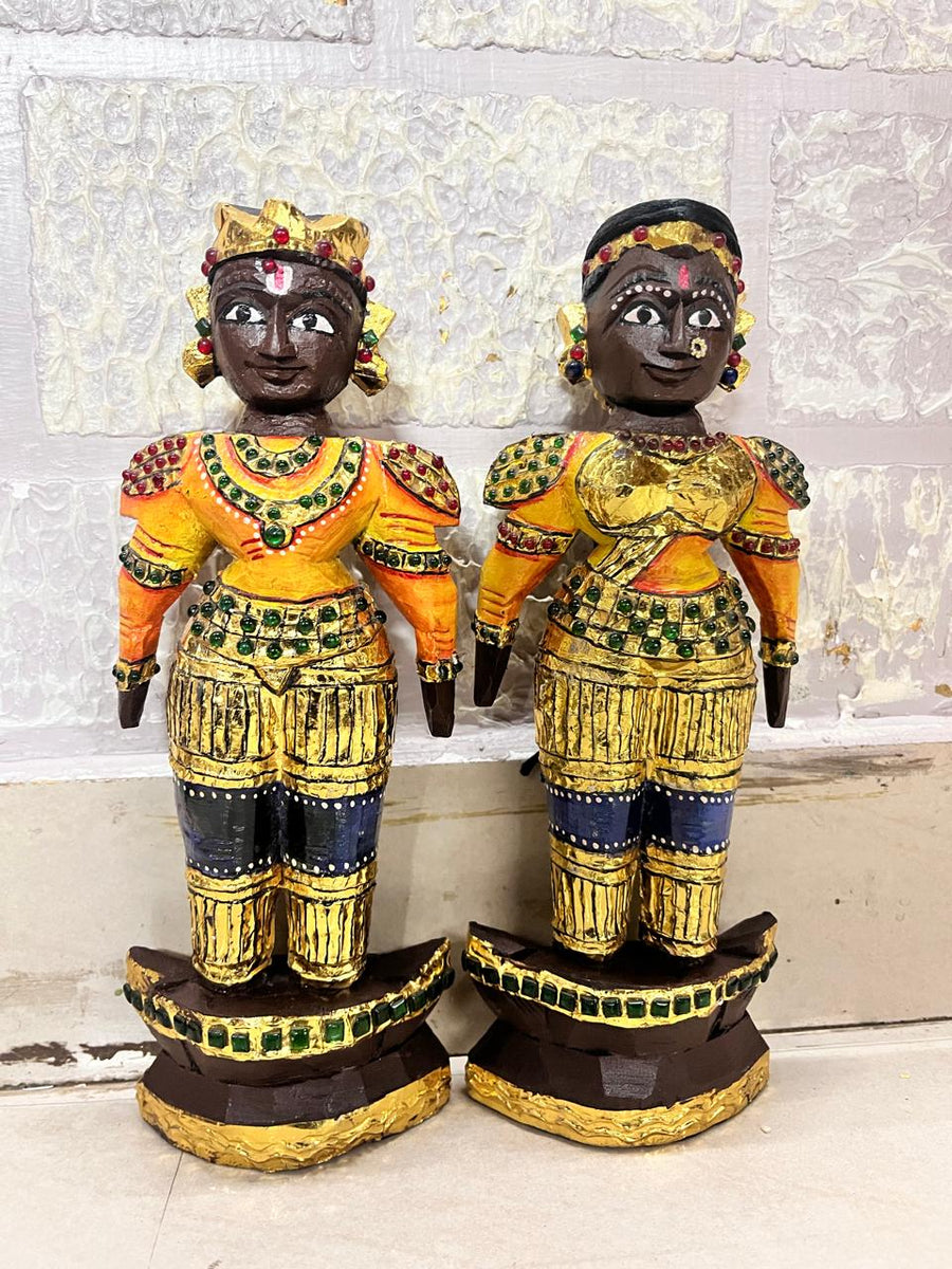 MARAPATCHI RAJA RANI IDOL 10 INCH – KnowHowArtCraft