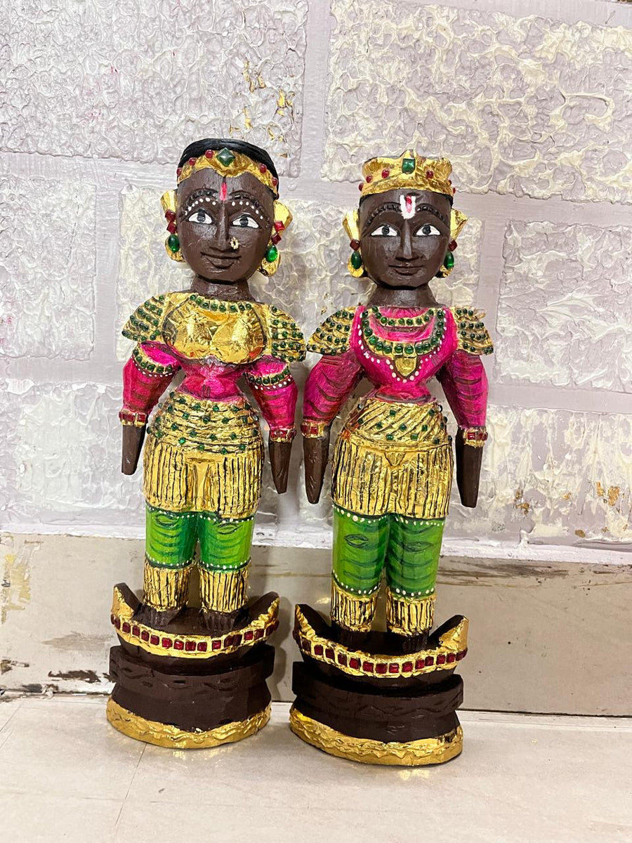MARAPATCHI RAJA RANI IDOL 12 inch – KnowHowArtCraft