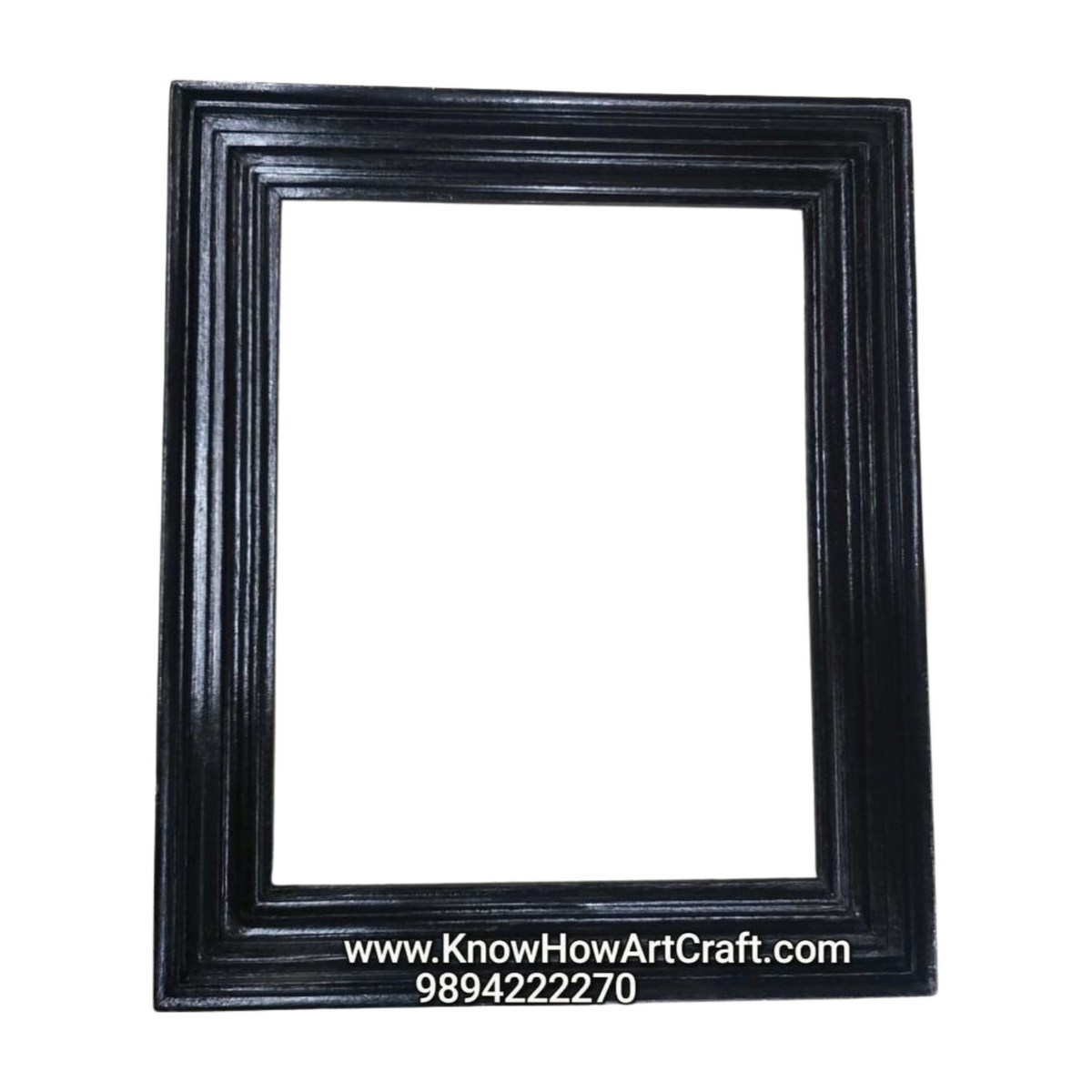 Plain classic frame -Tanjore painting Teak Wood frame – KnowHowArtCraft