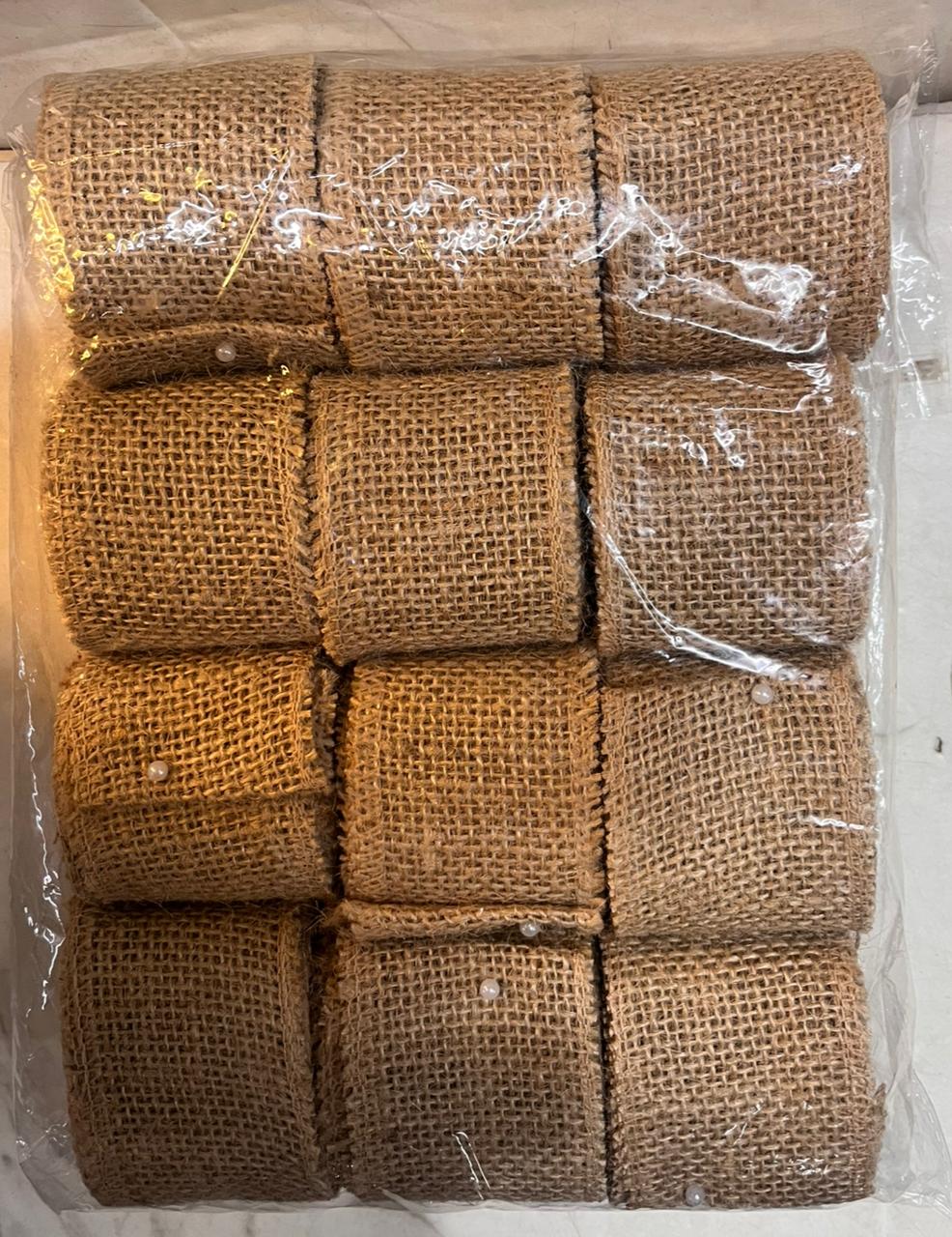 Jute roll natural 2 inch plain 1 piece- JN2 – KnowHowArtCraft