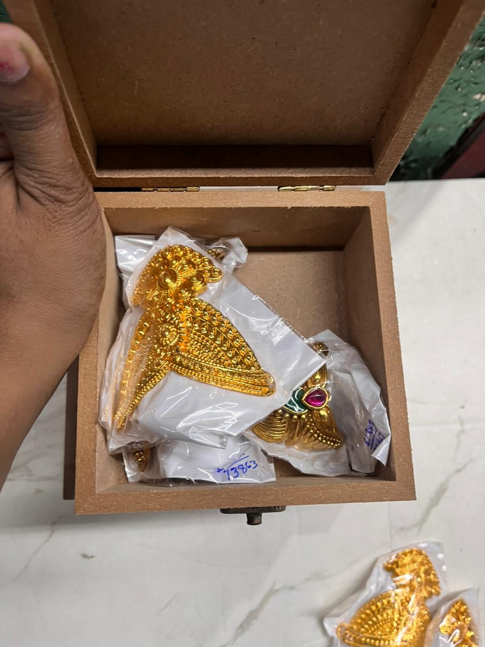 Plain Mdf box for jewelry keeping -5inch-6inch -8inch