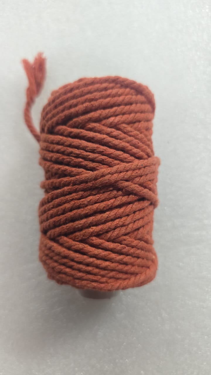 4mm cotton crochet thread PEACH