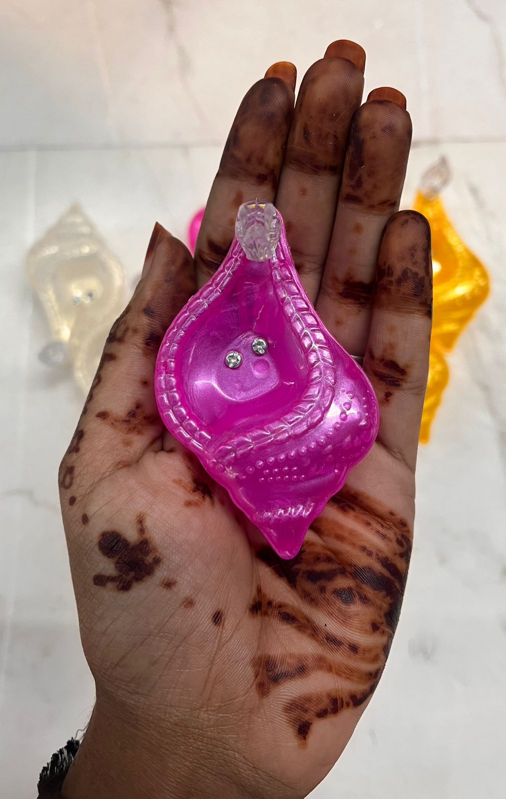 Water LED SENSOR DIYA SANGU 12 Piece box--WLDS