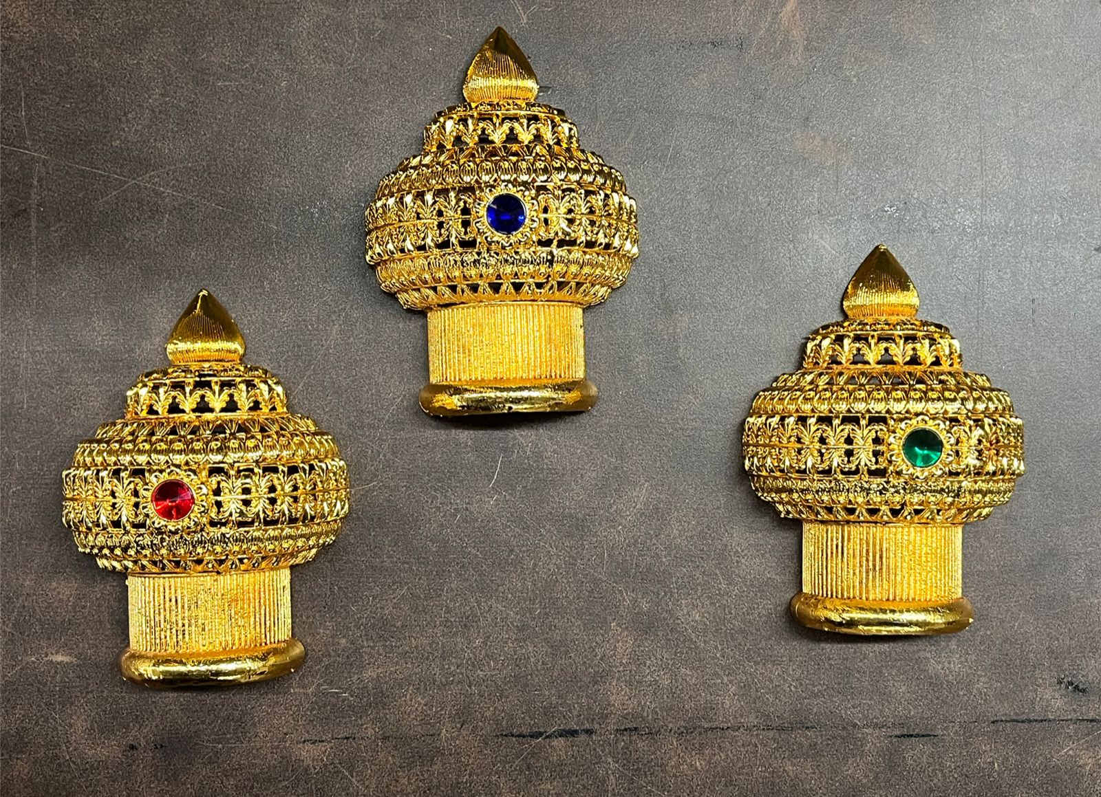 HALF PERUMAL/PAANDIYAN GREEDAM MUKUT BIG-PGRDL (in cm)-1 PIECE