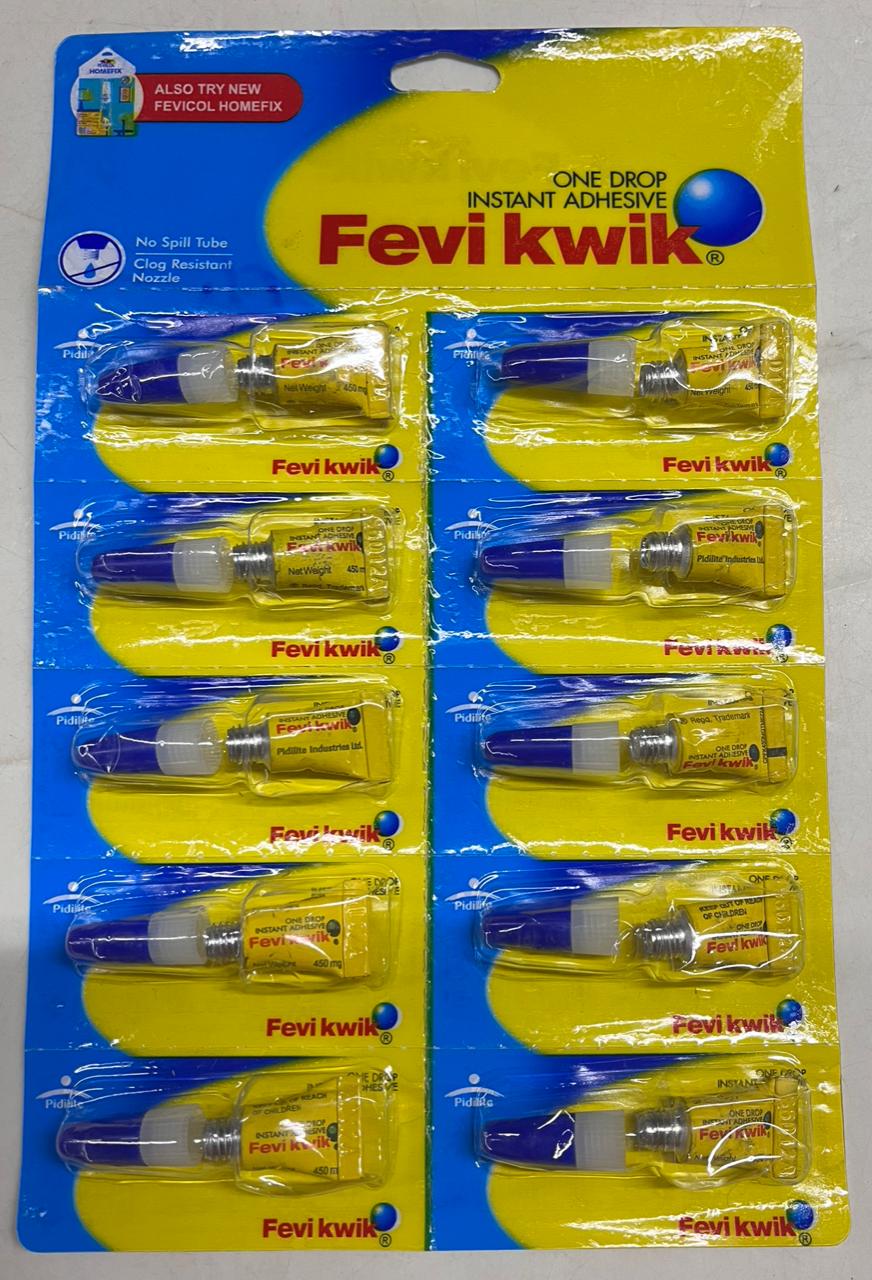 Fevi Kwik 450mg 10 pieces – KnowHowArtCraft