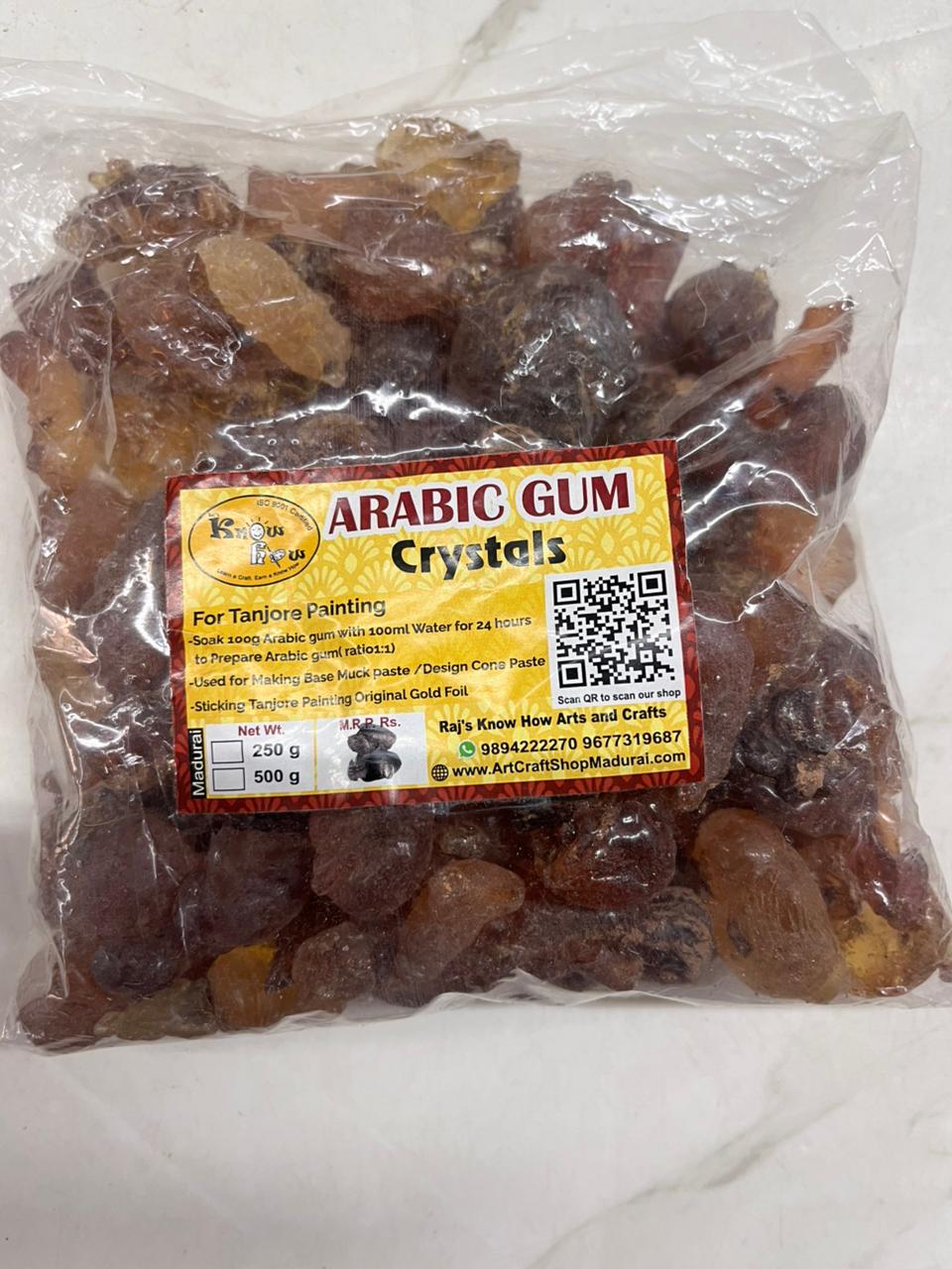 Arabic gum for Tanjore painting – KnowHowArtCraft