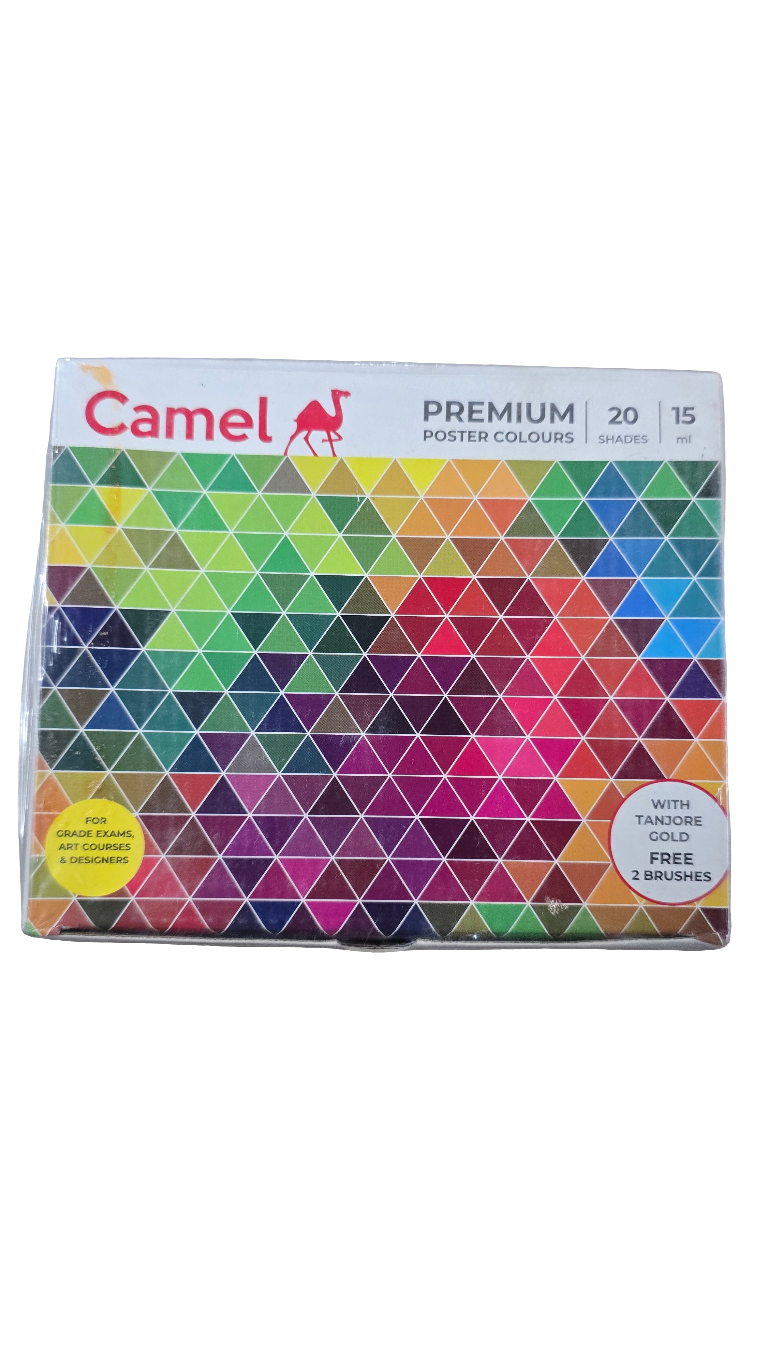 20shade Camlin premium Poster colour set 15 ml