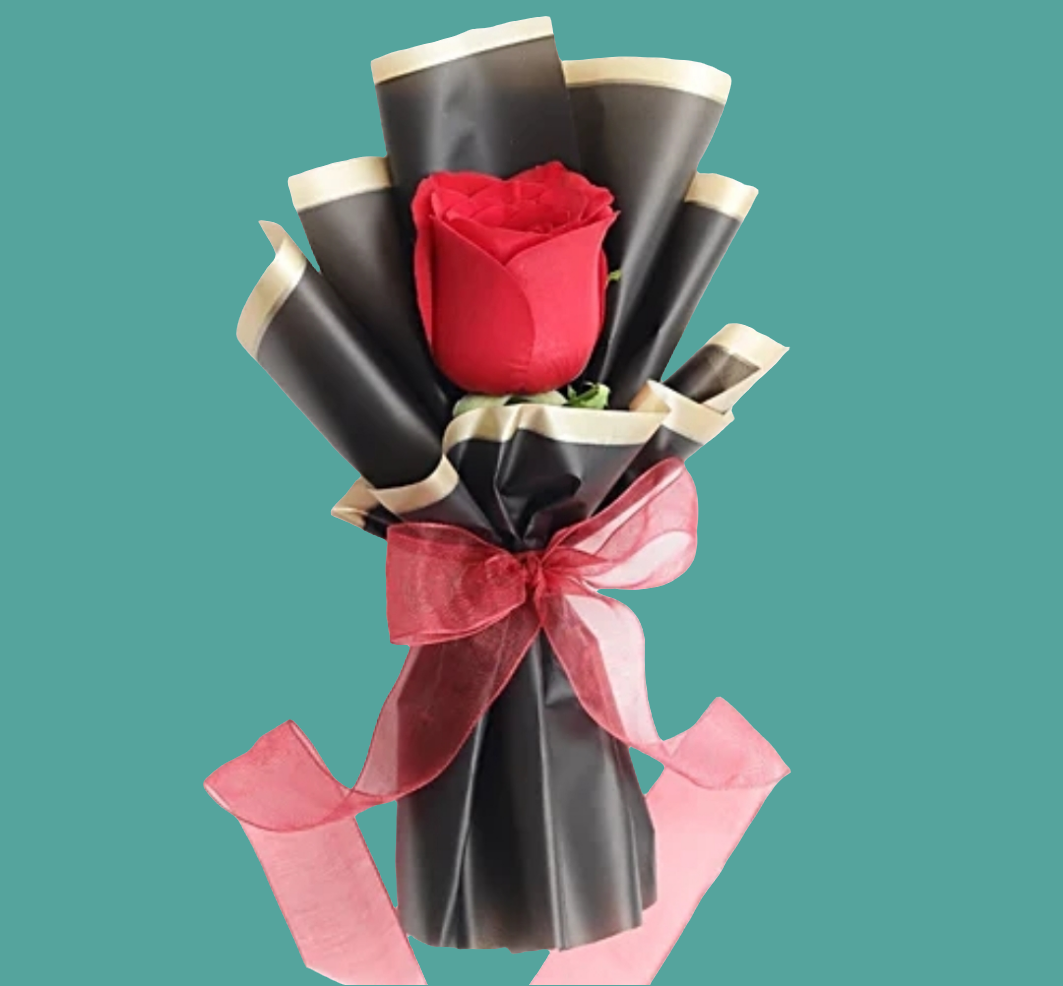 Black Bouquet paper pack of 10