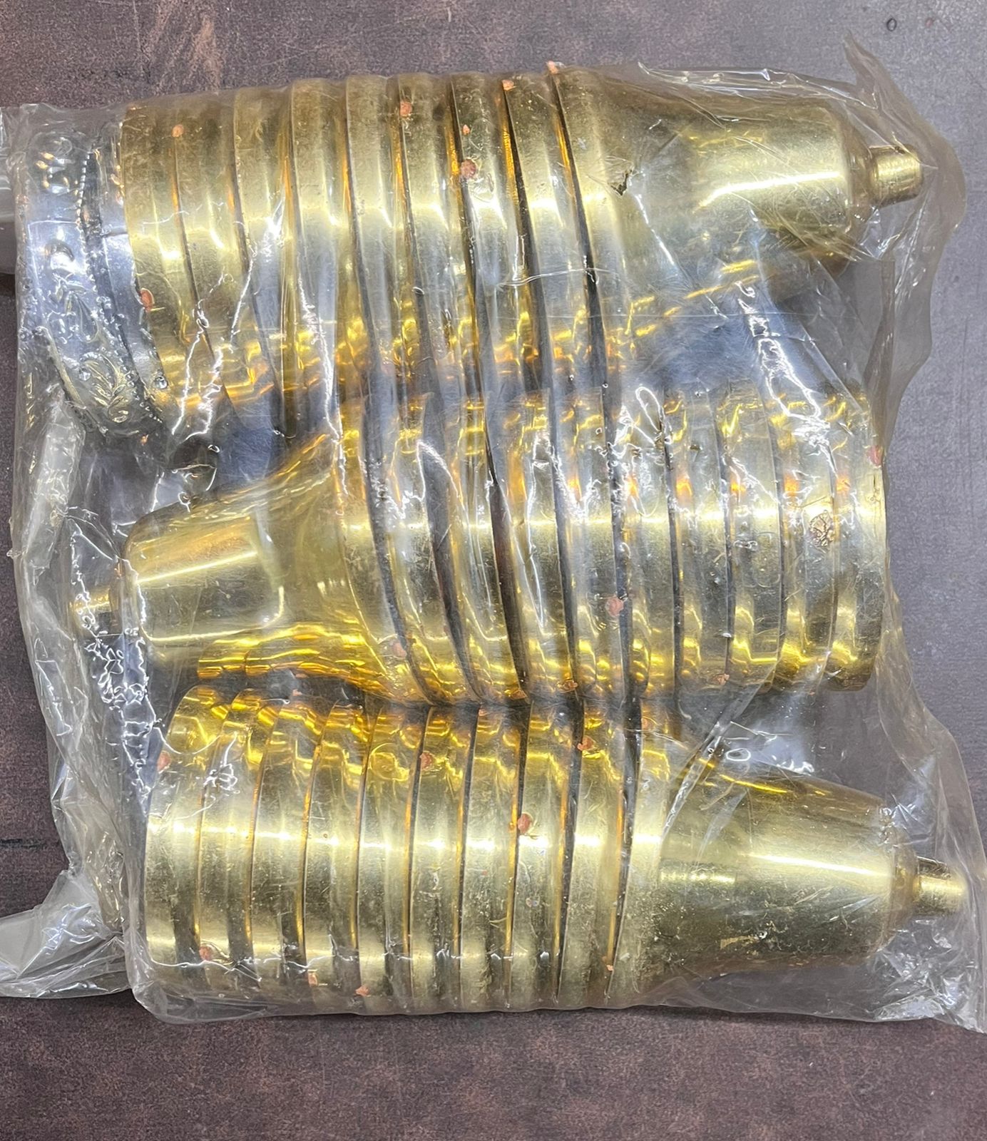 Gold Bell 3inch approx  5 PICES