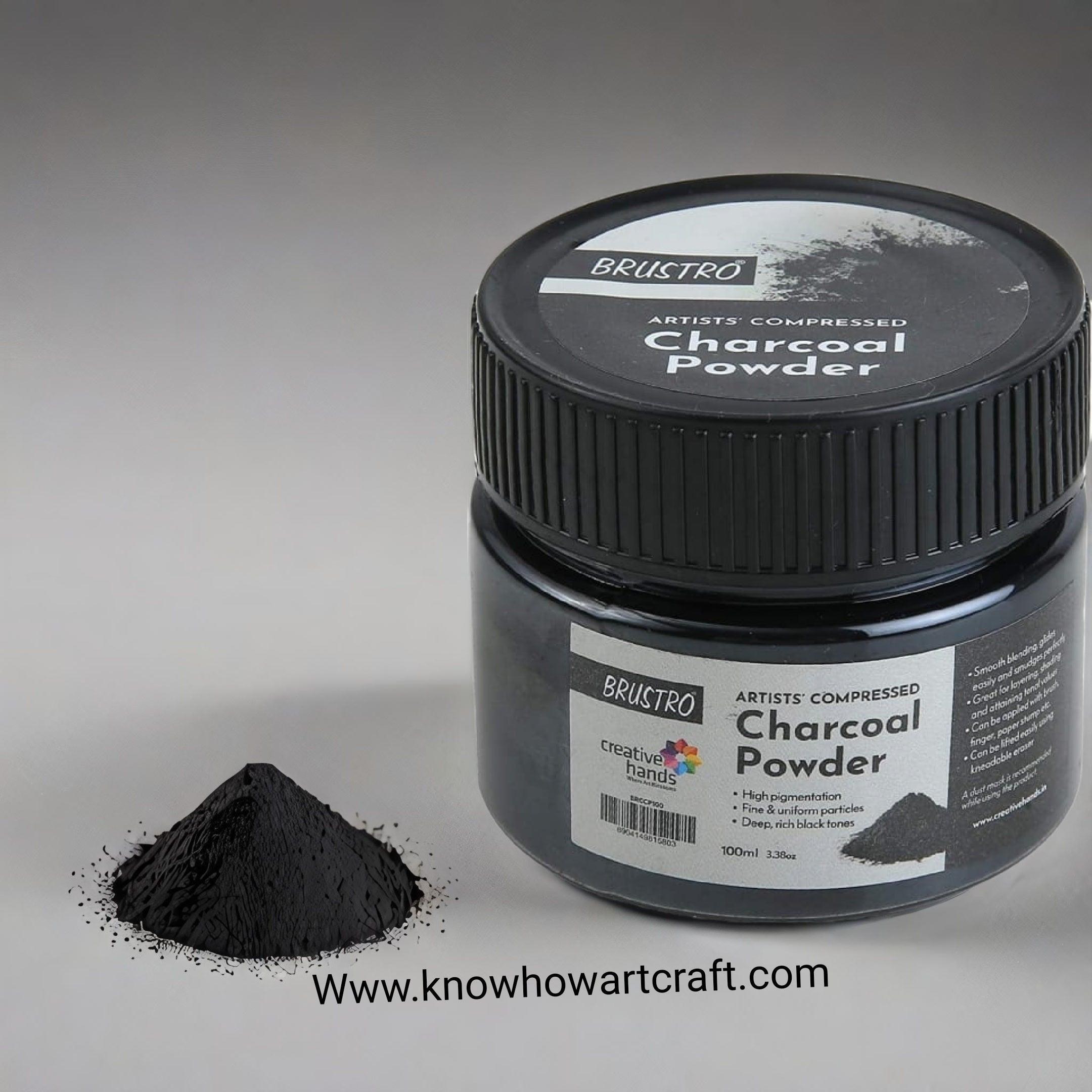 Brustro charcoal powder