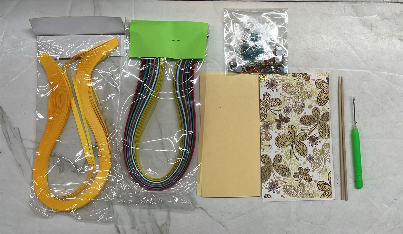 Quilling kit rainbow brand - basic