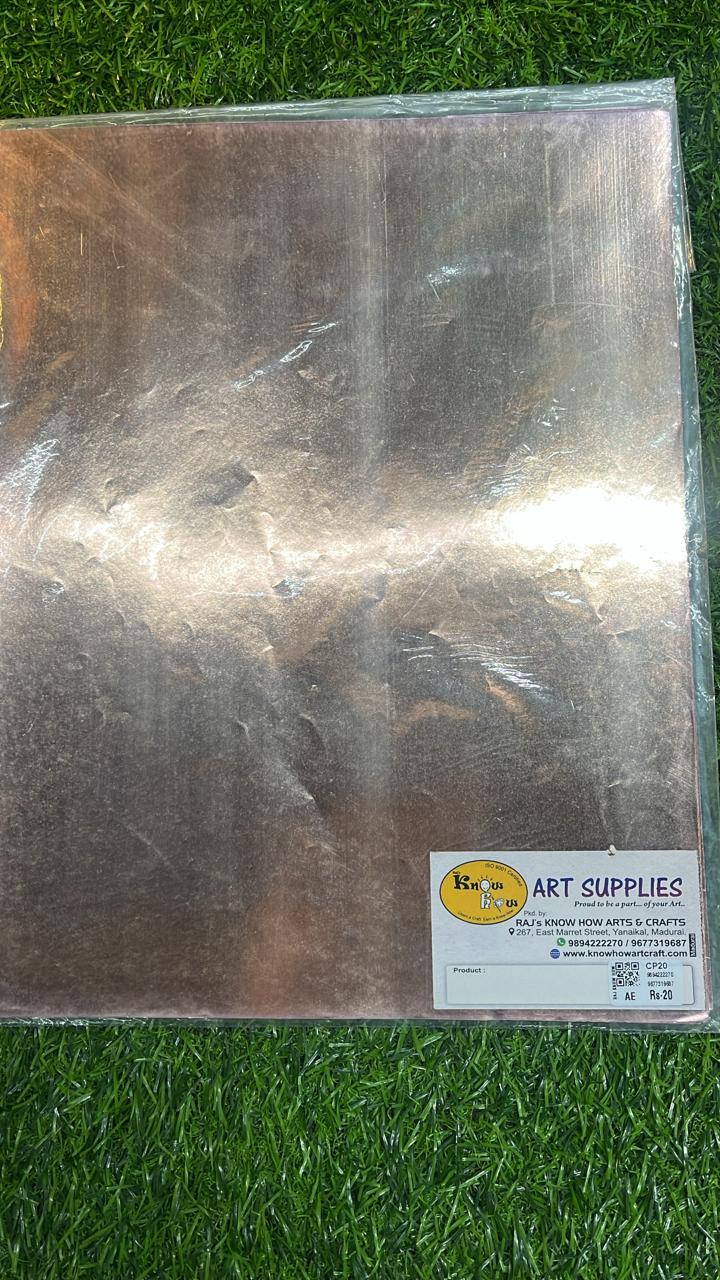 Copper Paper-CP20 (2 packed) – KnowHowArtCraft