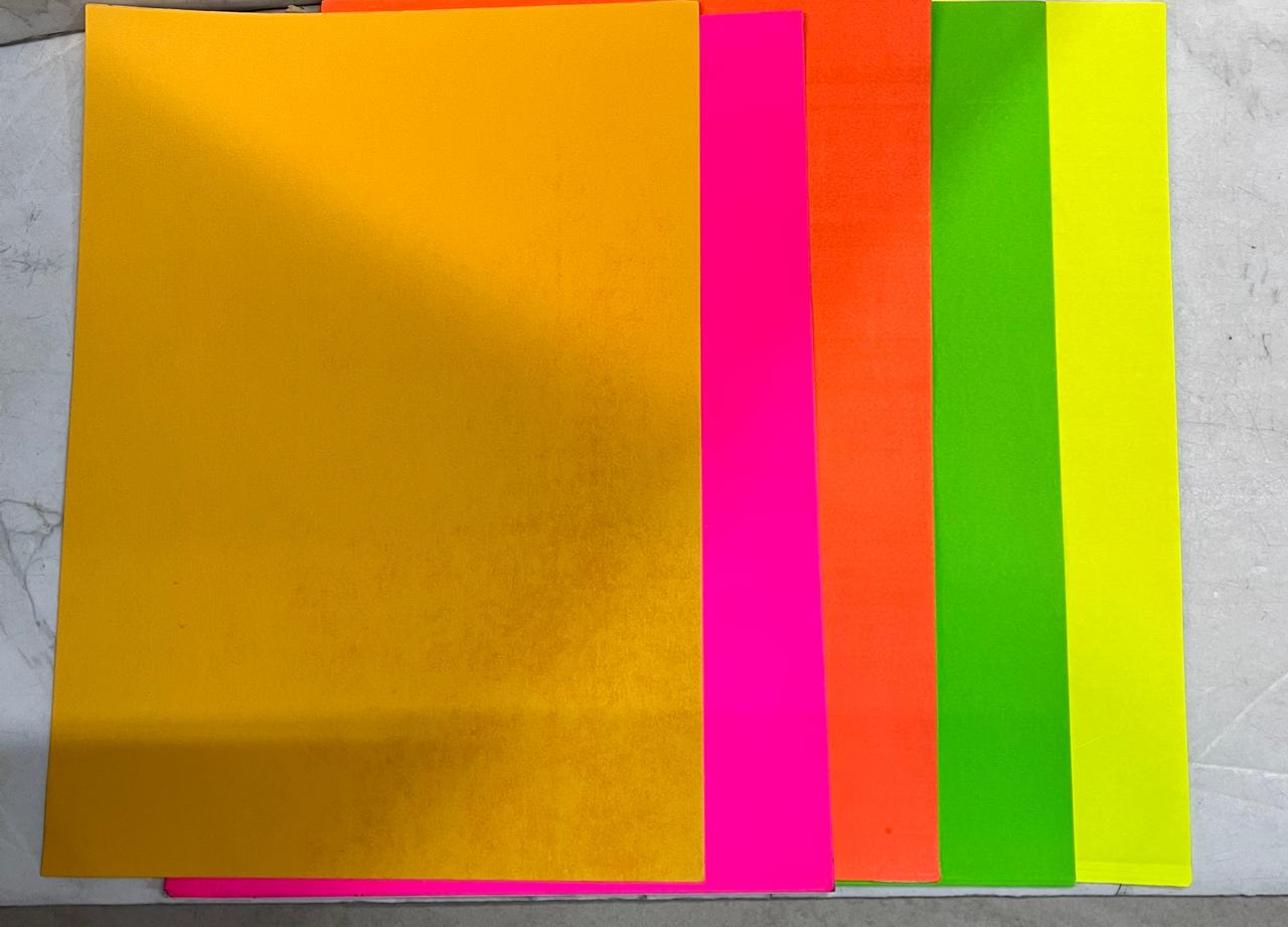 A4 Multicolour Sticker 23 piece in a pack – KnowHowArtCraft
