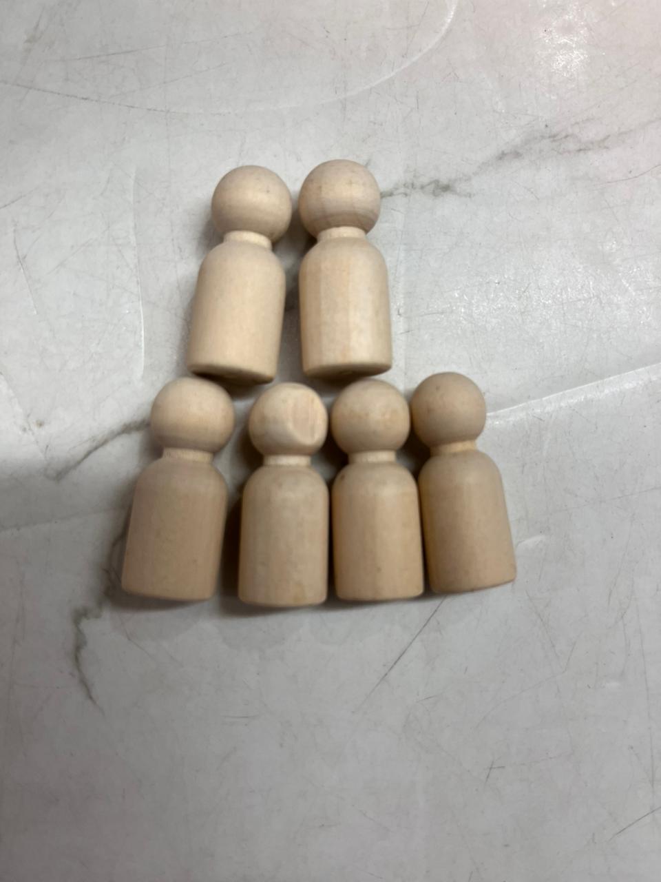 Wooden peg pack of 3