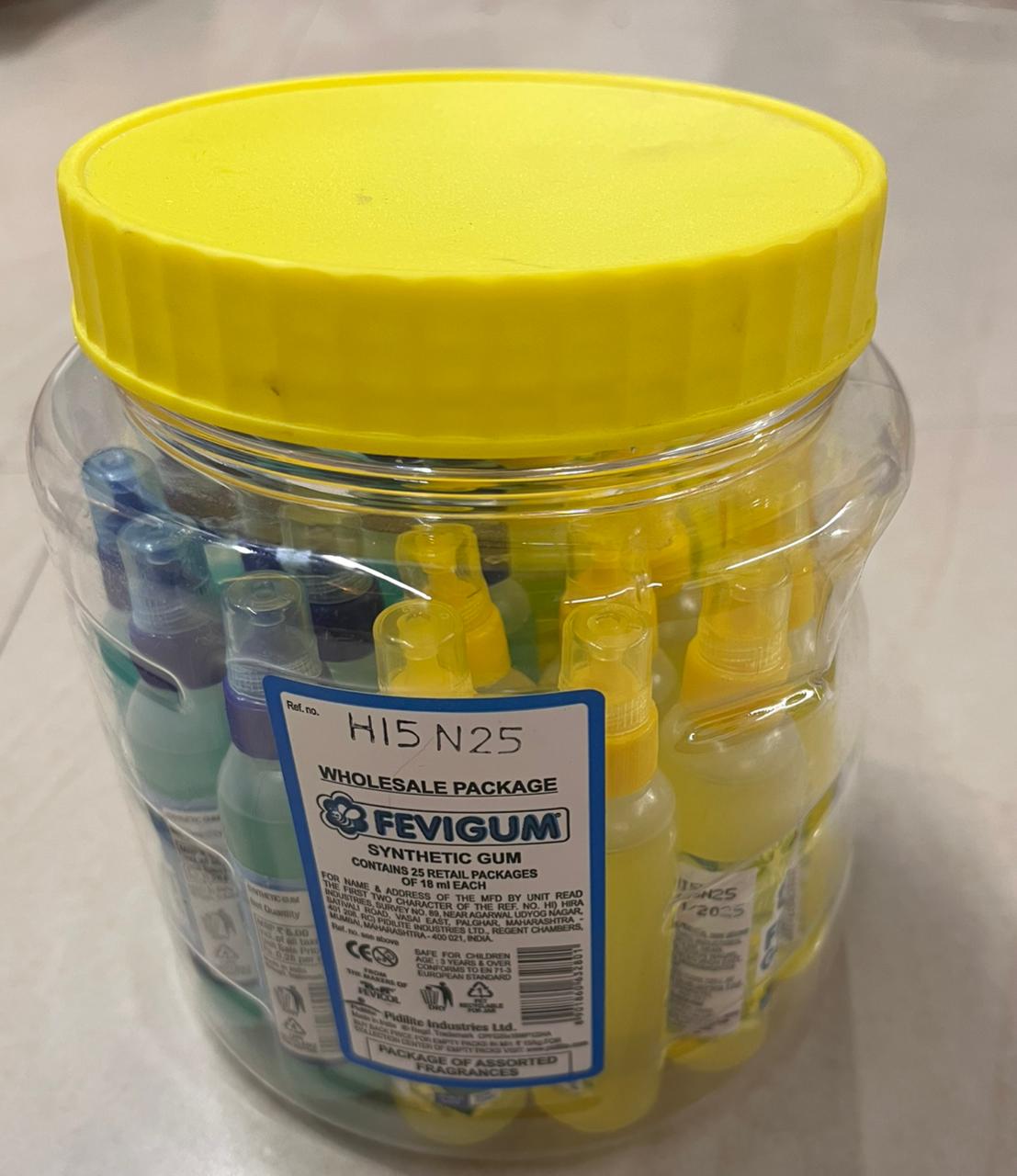 Fevigum Fevigum Synthetic Gum Wholesale Package 25 Pieces – KnowHowArtCraft