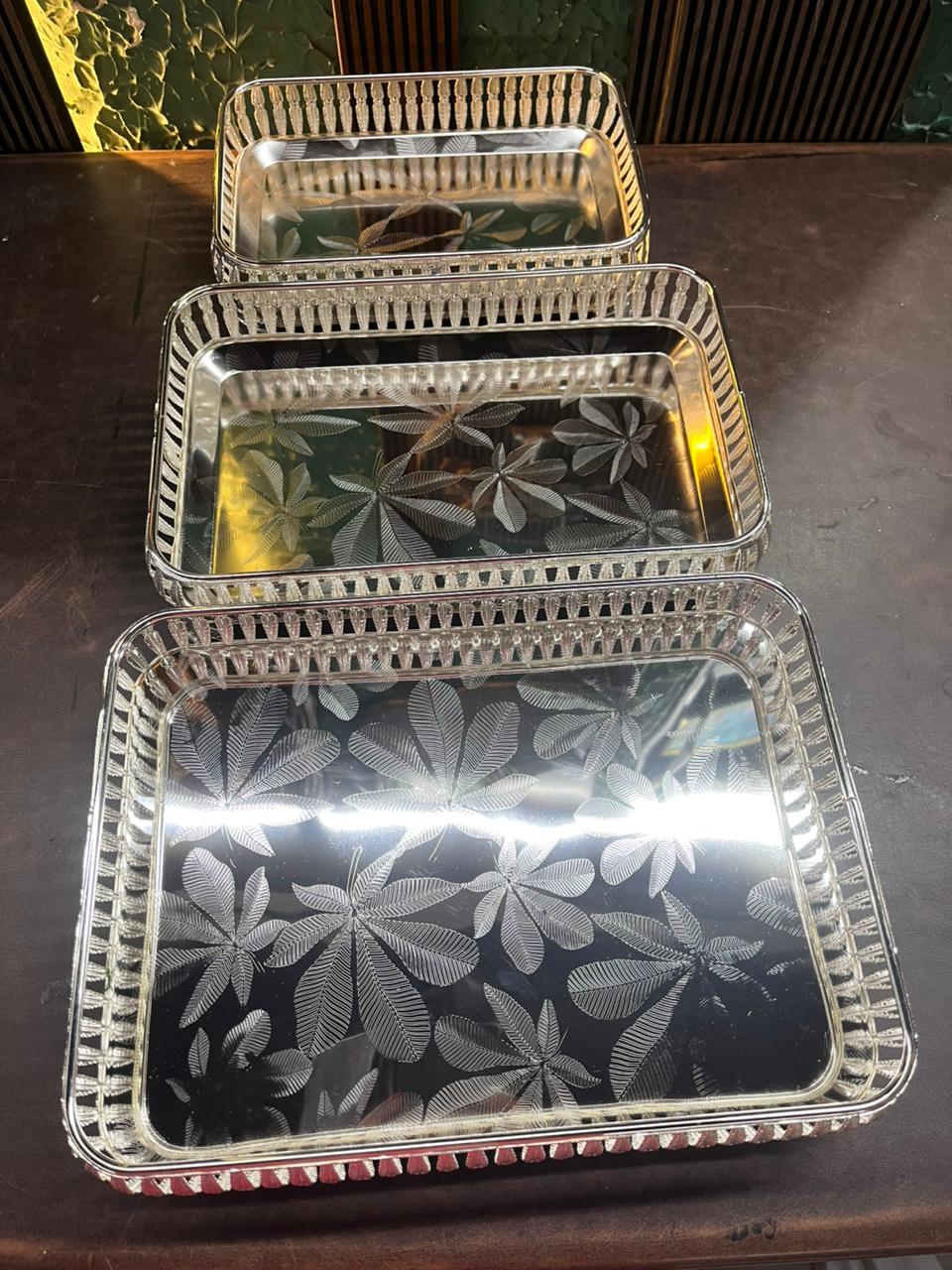 German Silver Rectangle -GRE 8.5/5.5 inch(Capacity 1to 1.5kg ...
