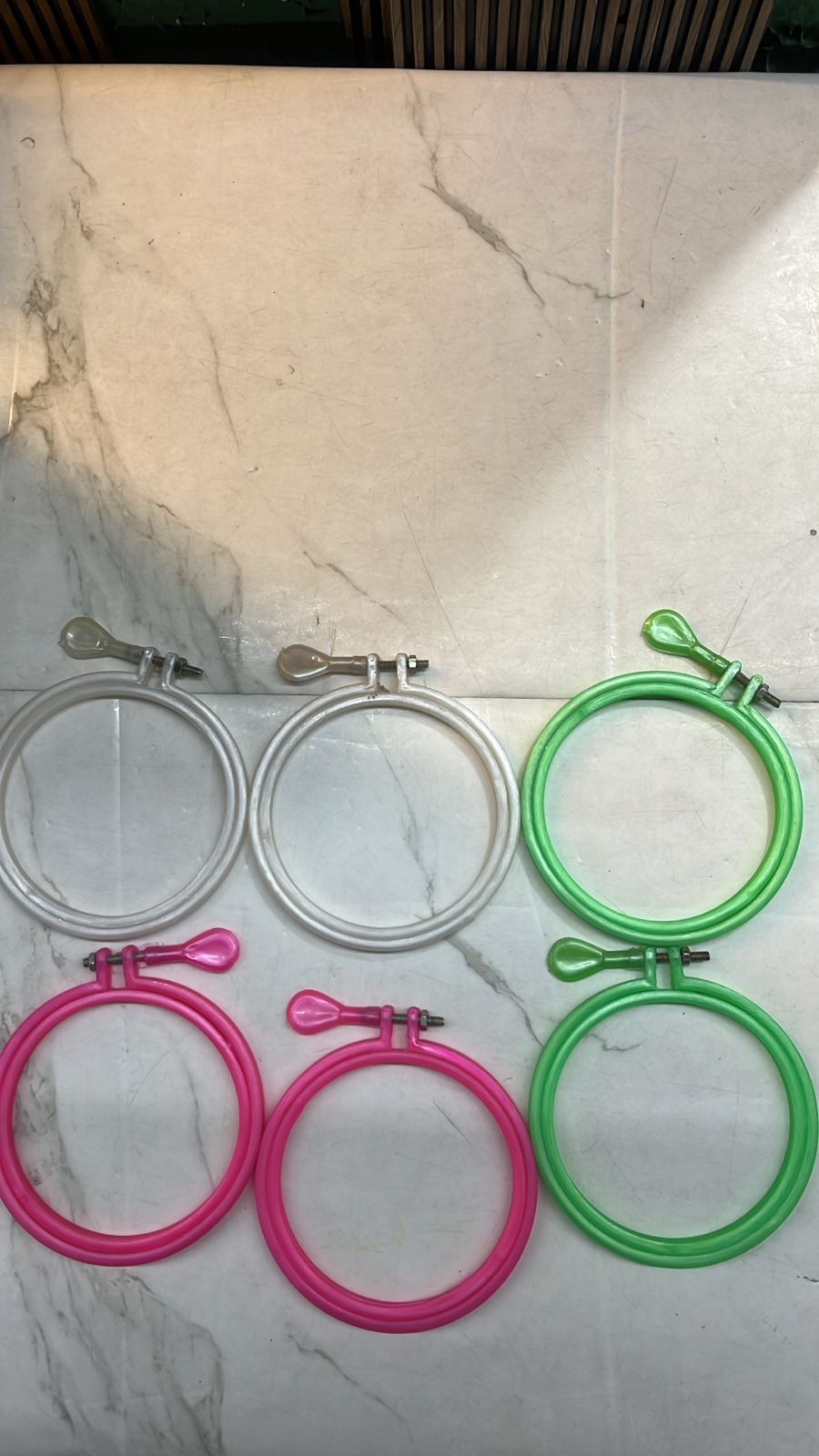 METRO PLASTIC EMBROIDERY FRAME 4 INCH SET OF 2-PEMB4