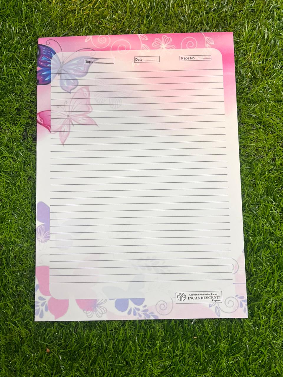 Designer Ruled Sheets Format A4 Designer Ruled Sheets -A4DRS (2 packets) – KnowHowArtCraft