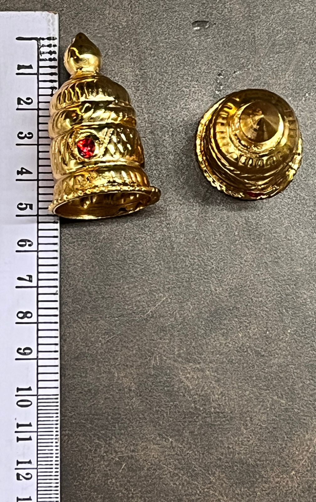 Gold plated Full Round AMMAN  GREEDAM SMALL 1 PIECE-SAGRD