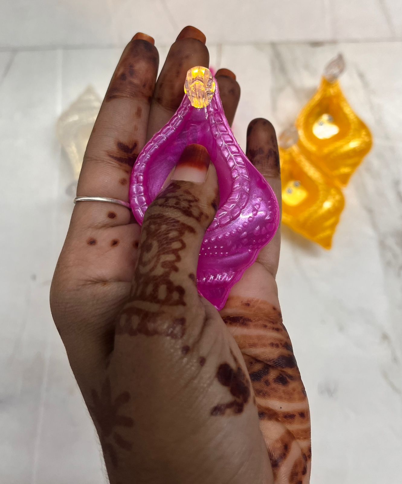 Water LED SENSOR DIYA SANGU 12 Piece box--WLDS