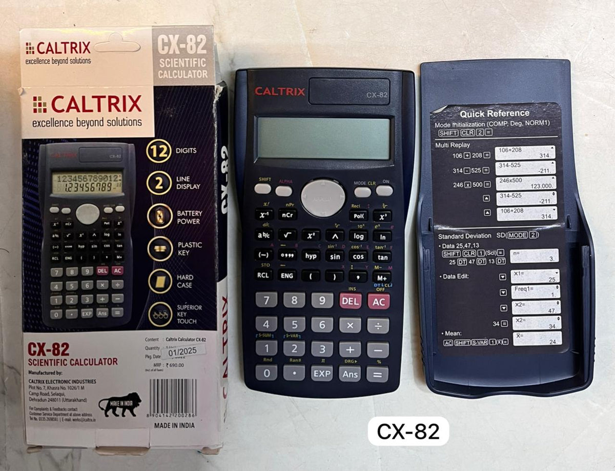 Caltrix Scientific Calculator 1 pack – KnowHowArtCraft