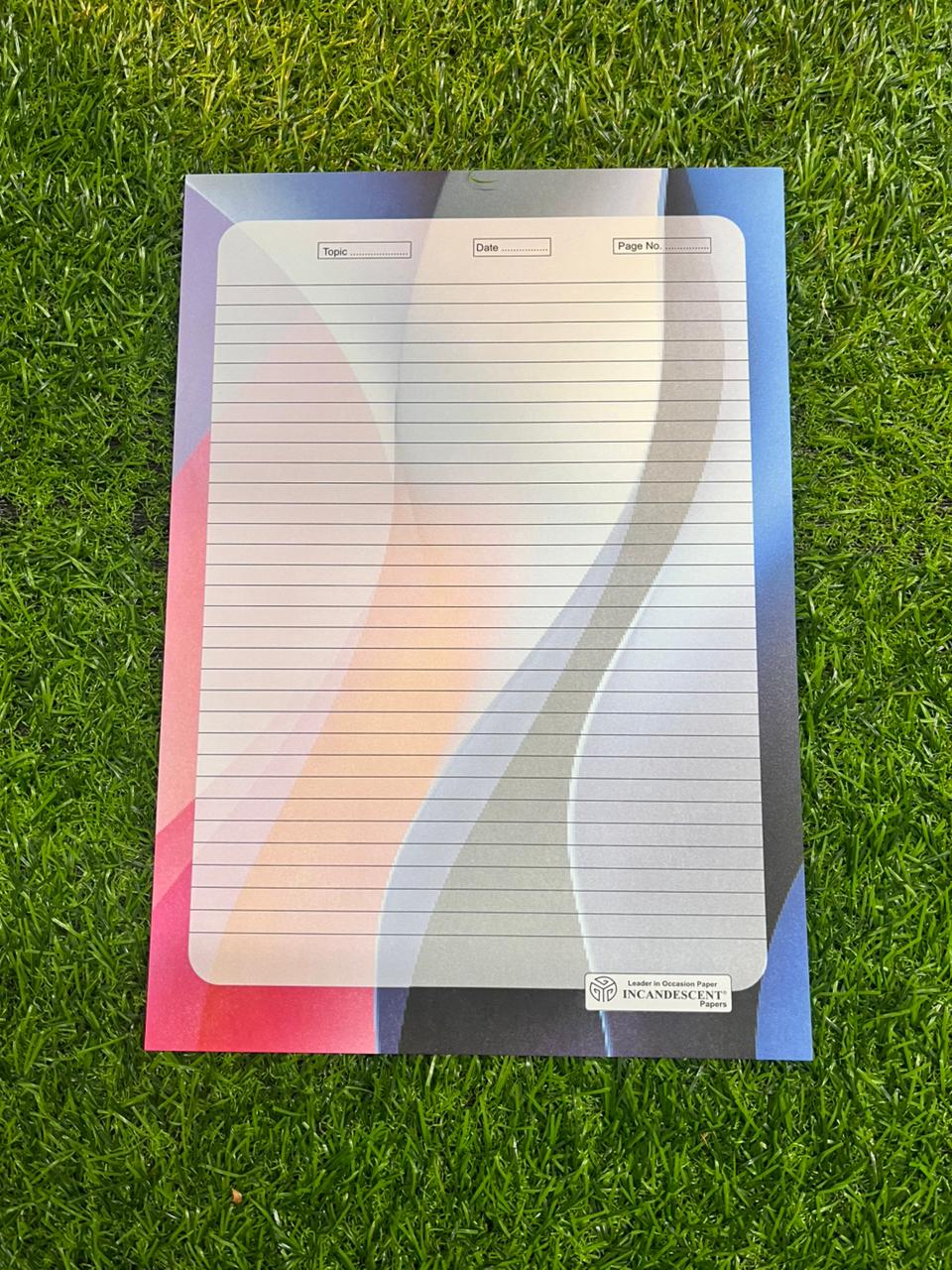 Designer Ruled Sheets Format A4 Designer Ruled Sheets -A4DRS (2 packets) – KnowHowArtCraft