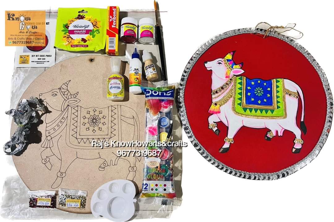 Birthday Gift For Girls Pichwai Cow Wall Decor Craft Kit Birthday