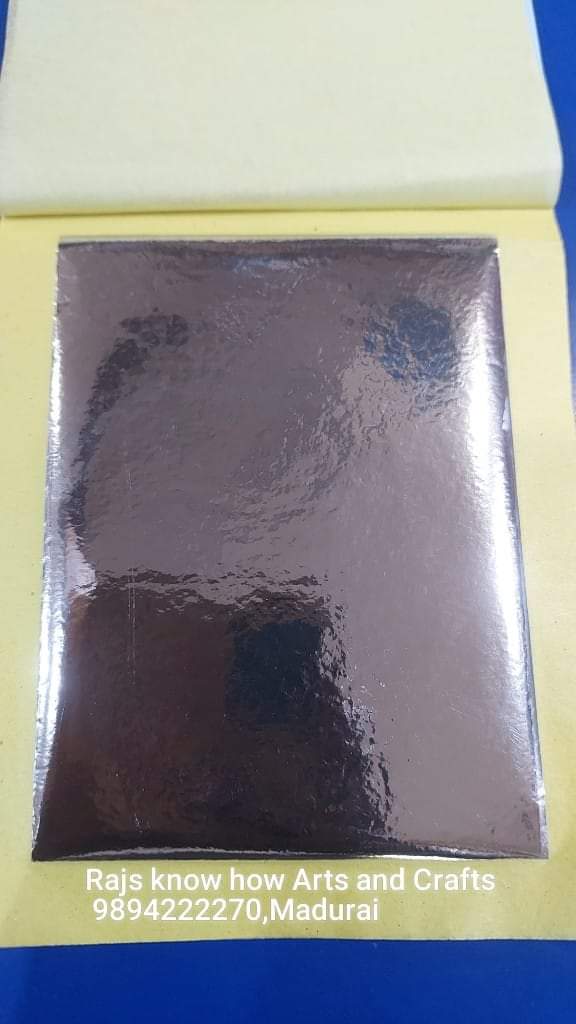Artificial silver foil for Tanjore Painting-wont fade away for years