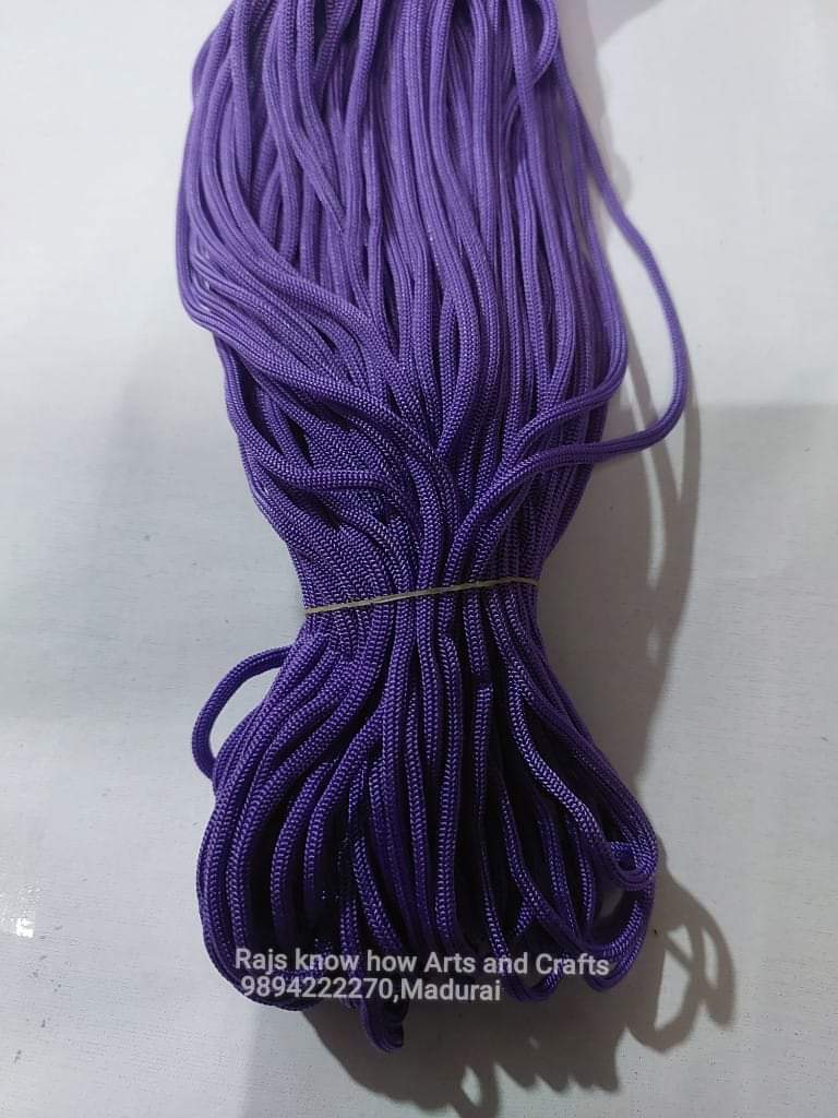 Lavender 6mm macrame thread