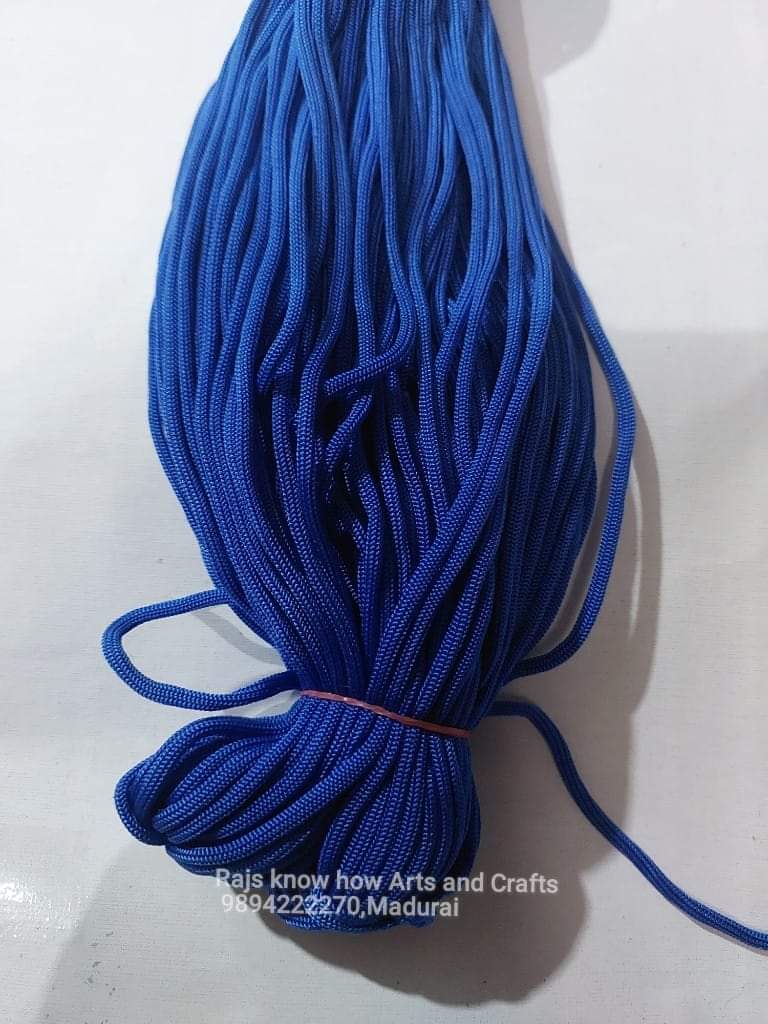 Dark Blue 6mm macrame thread