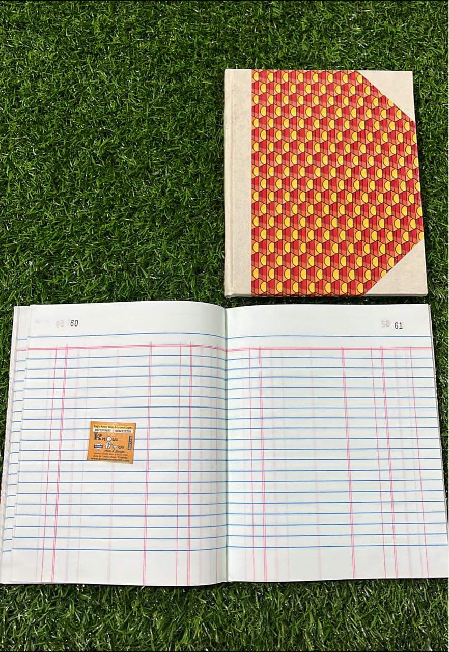 10x8 accounts notebook