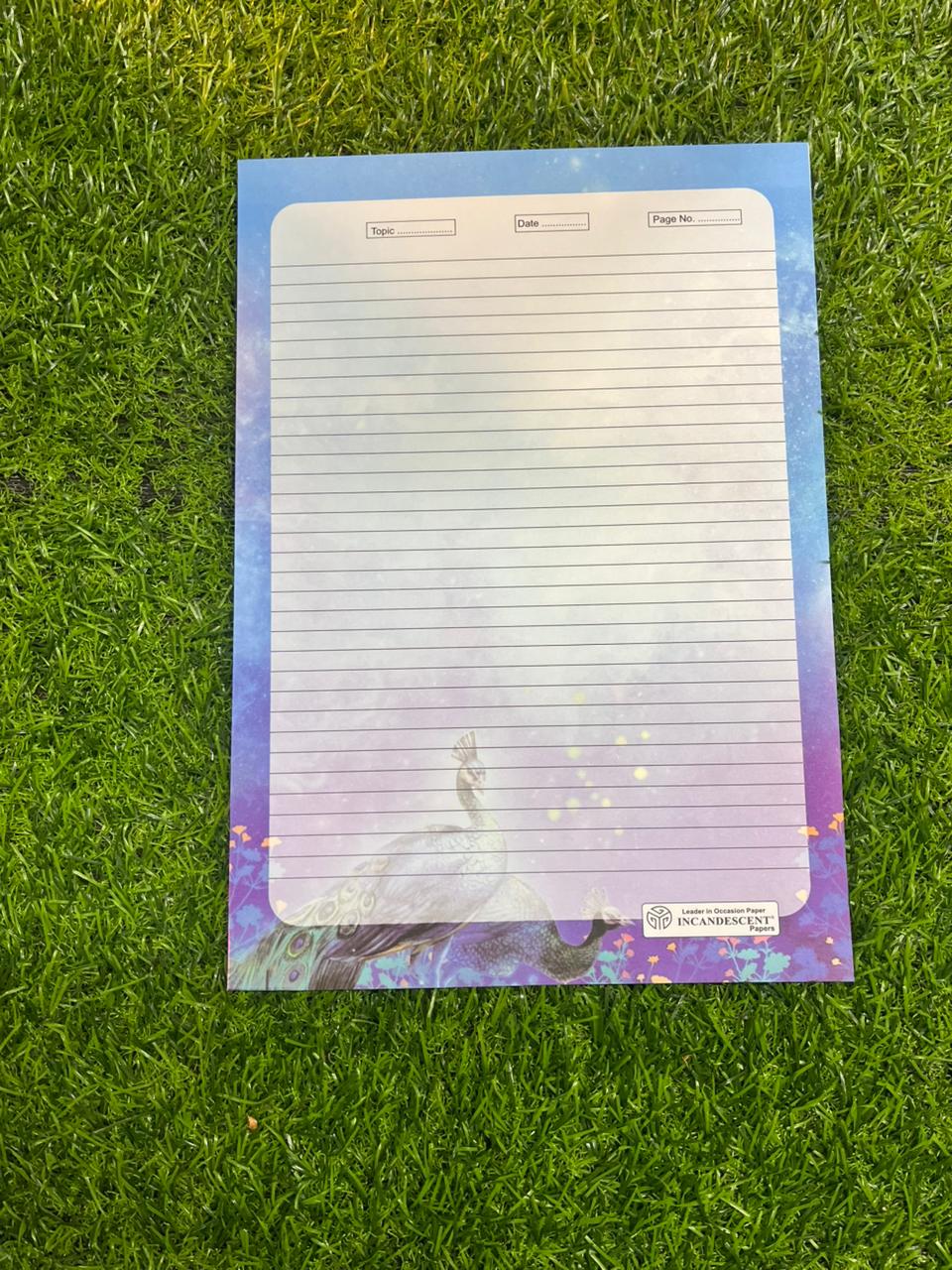 Designer Ruled Sheets Format A4 Designer Ruled Sheets -A4DRS (2 packets) – KnowHowArtCraft
