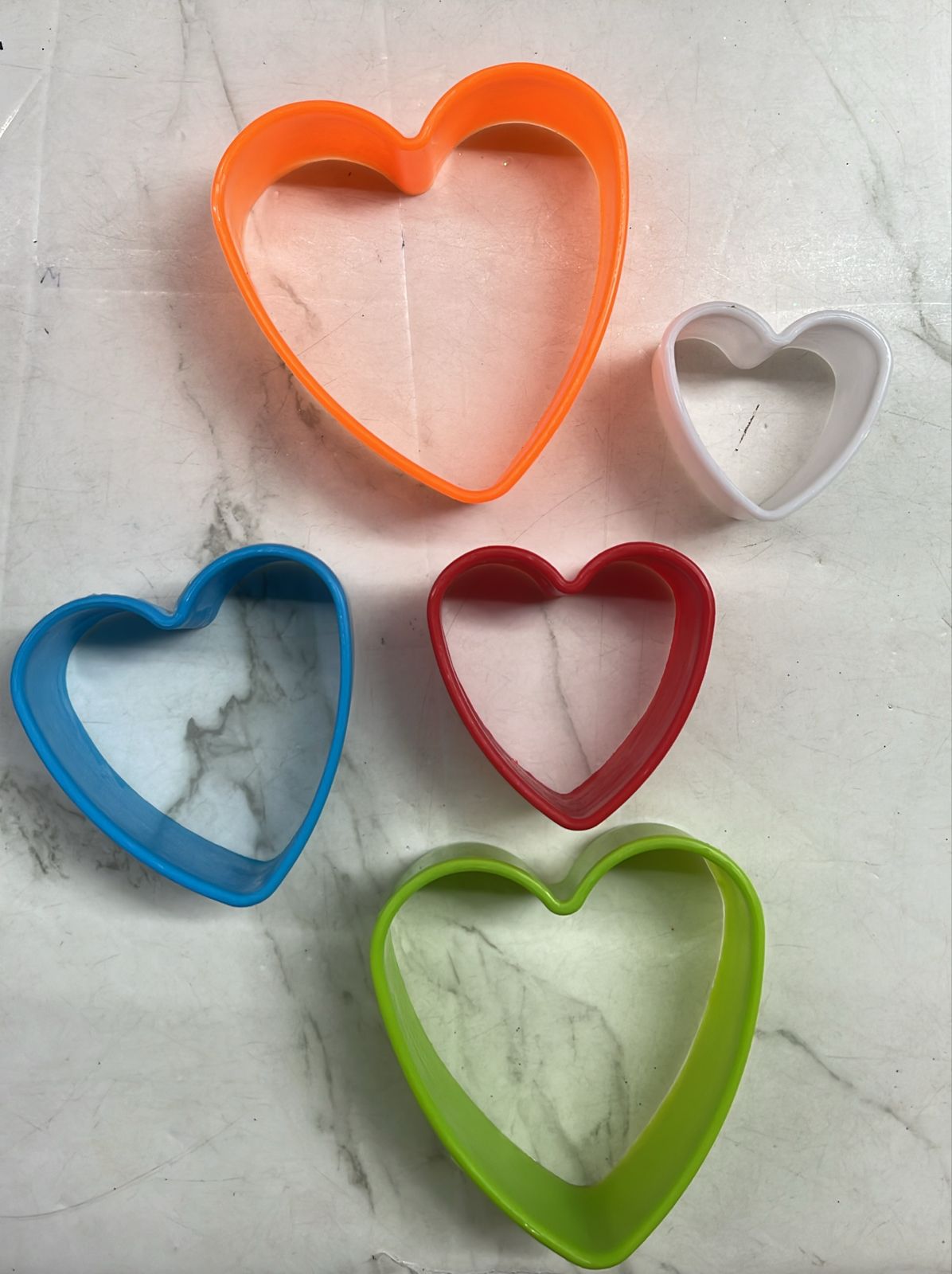 Heart Plastic Designer cutter 1 set-PDCUT